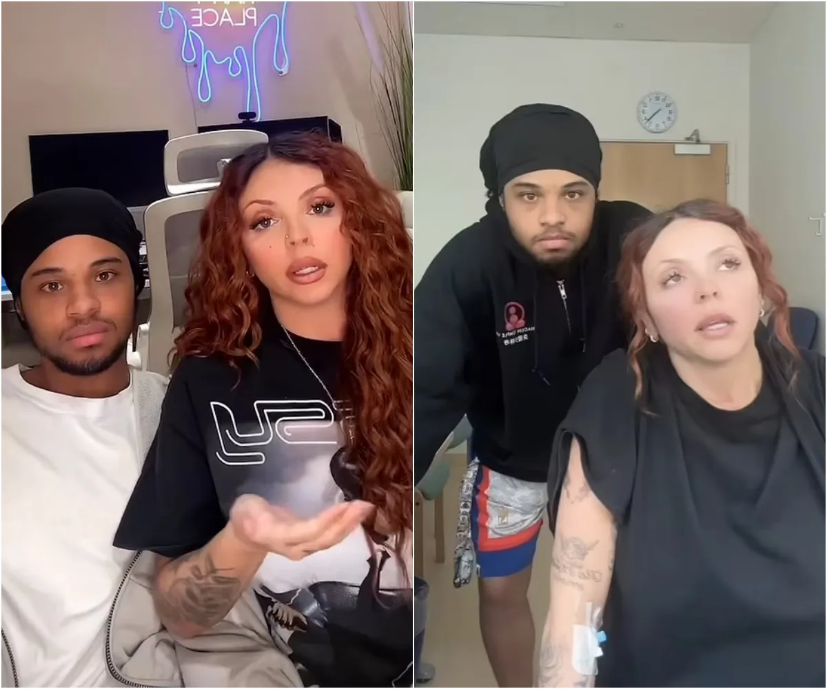 Jesy Nelson's partner gives an emotional update on their unborn twins' condition after Little Mix star underwent emergency surgery to save their lives - suong