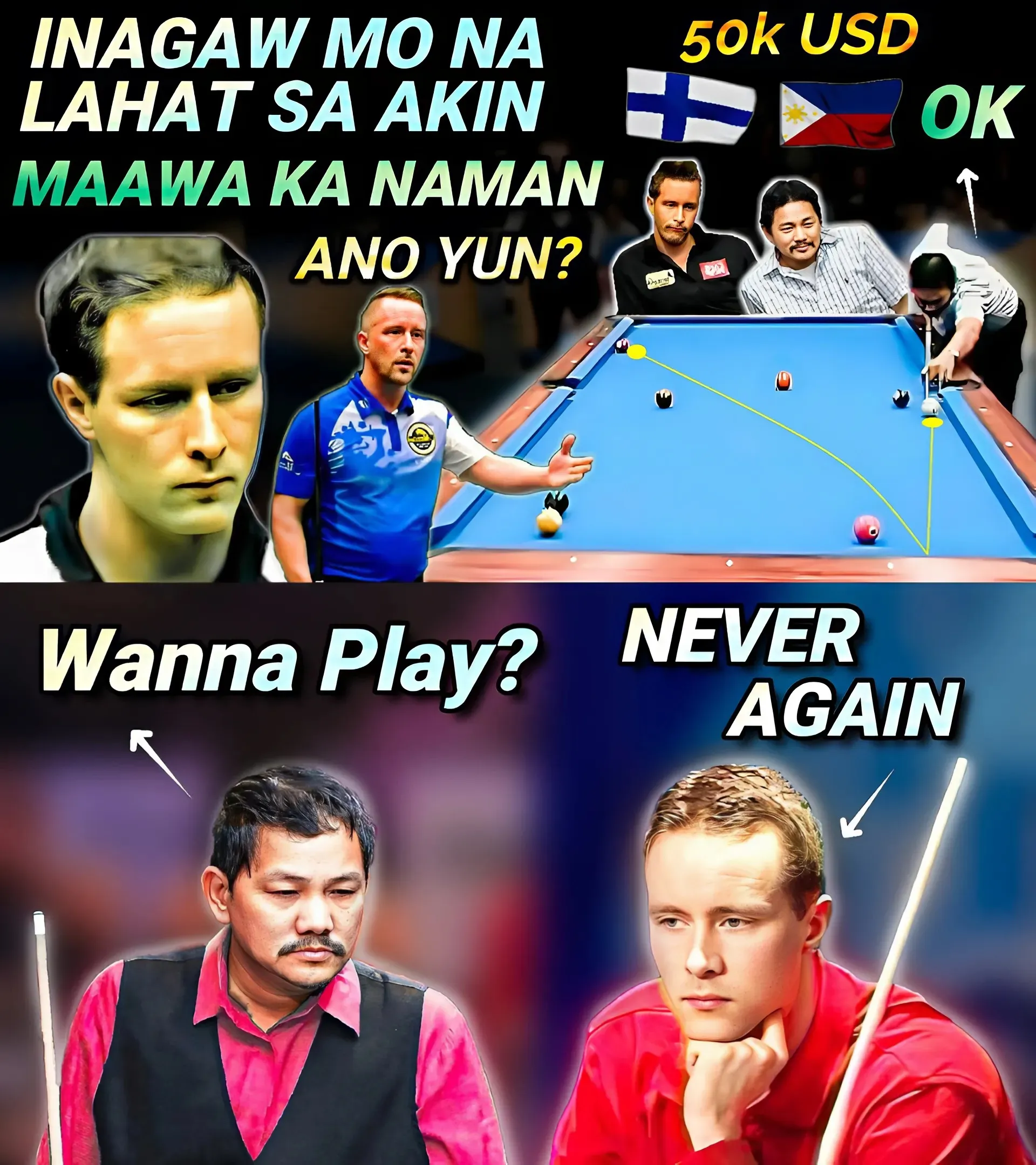 Unbelievable! Efren 'Bata' Reyes' Near Perfect Performance Leaves Opponents Desperate!