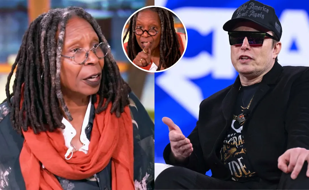 Breaking news: Elon Musk challenged Whoopi Goldberg to an IQ test and the RESULT made The View host cry.