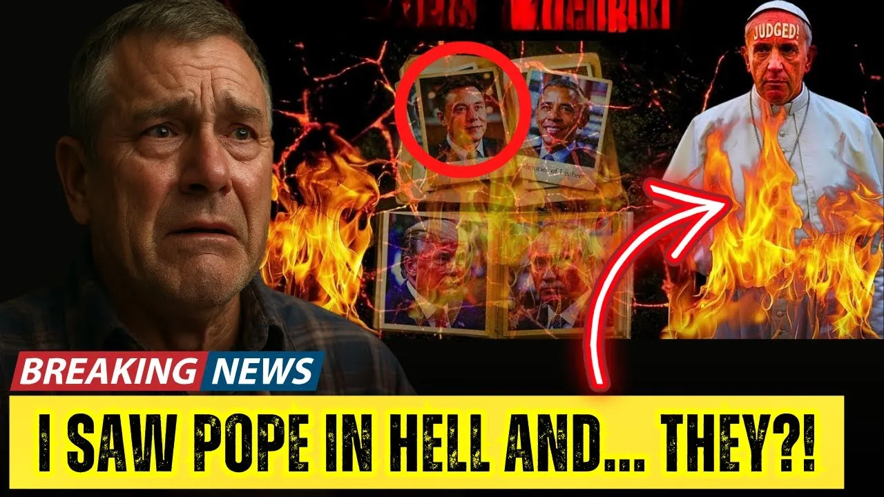 OMG! I Di:ed and Saw the Pope in Hell, What Happened Next Will Shock You Even More! OMG! I Di:ed and Saw the Pope in Hell, What Happened Next Will Shock You Even More!