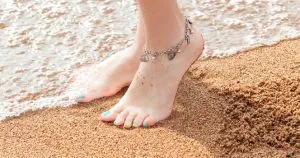 F. The secret meaning behind ankle bracelets F. The secret meaning behind ankle bracelets