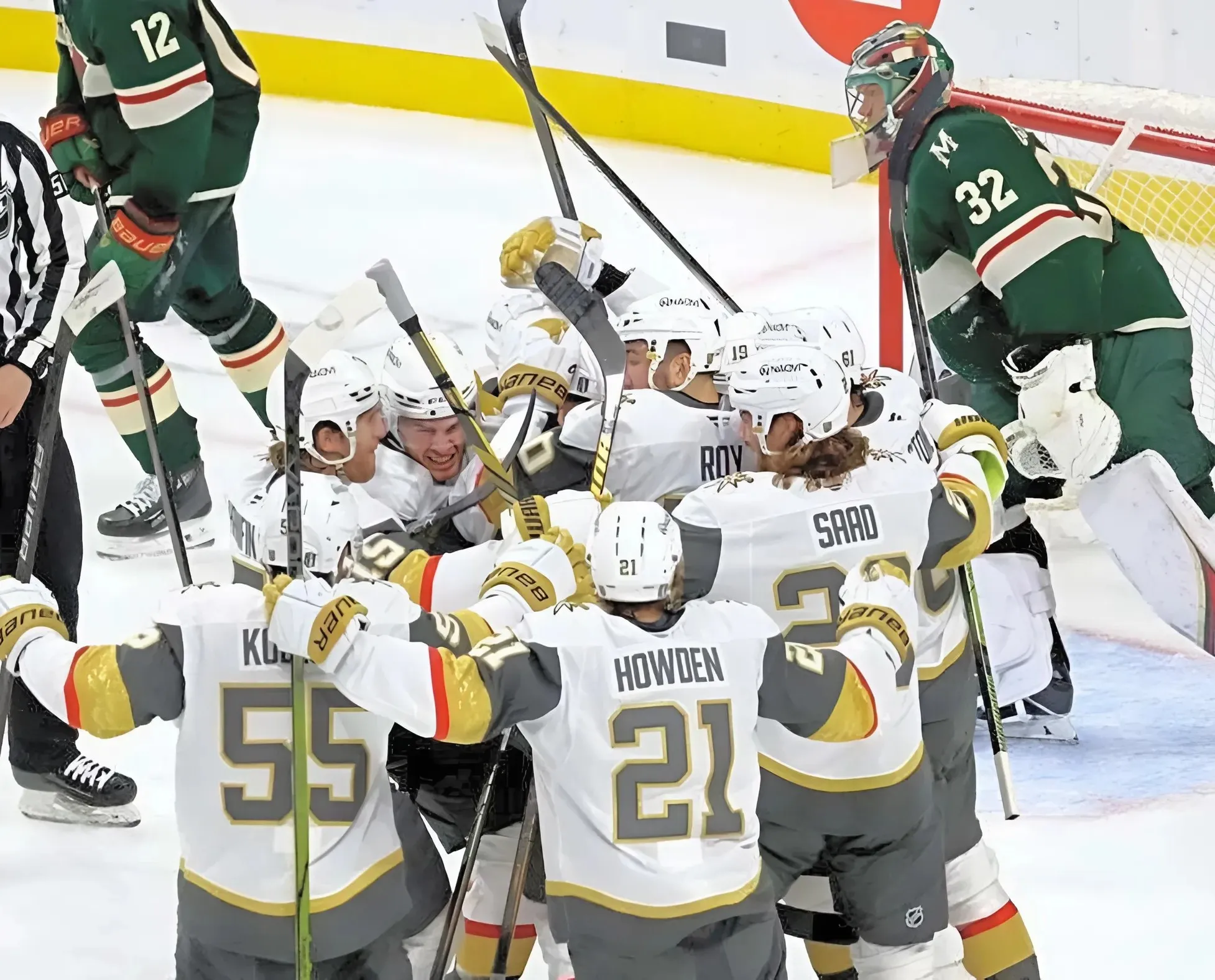 Vegas wins in OT to even series with Wild