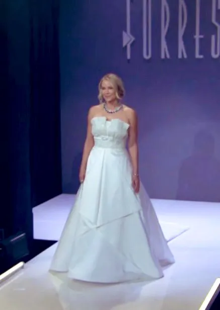 Hammer toes. puts on a wedding dress and that's supposed to get Ridge back. How does she figure that?