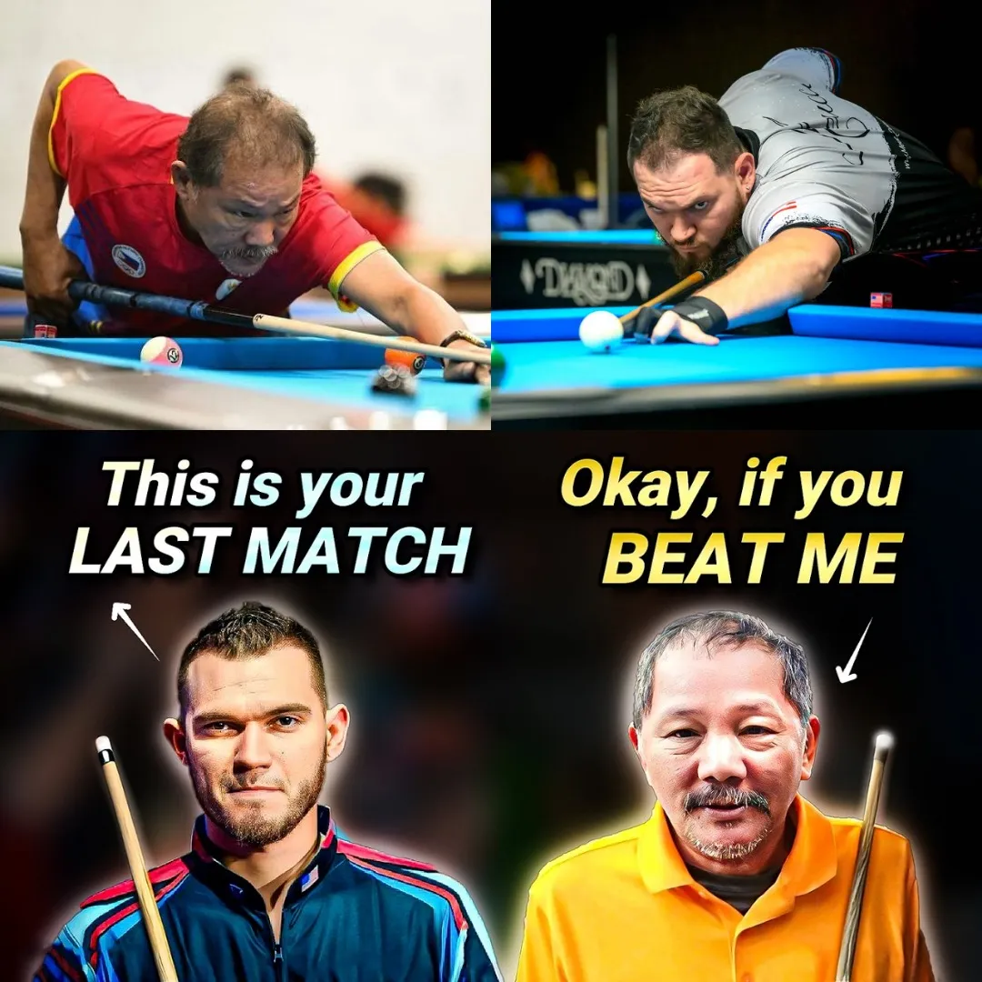 68 is just a number! Efren 'Bata' Reyes is about to teach the young player a valuable lesson!
