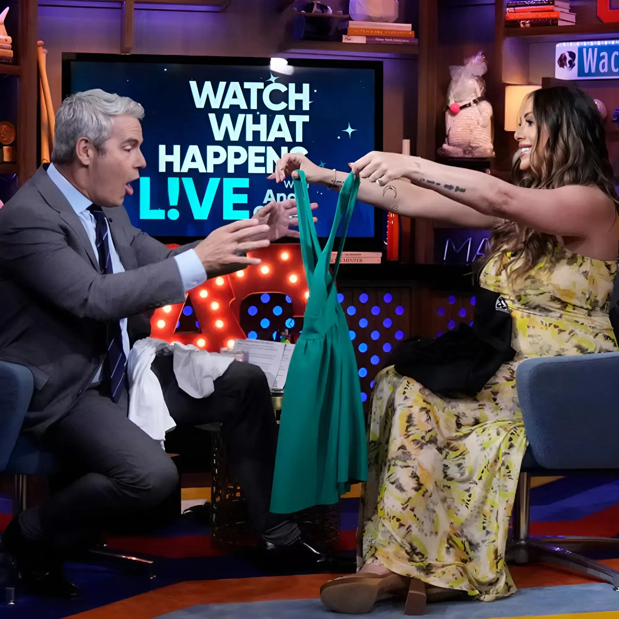 "KRISTEN DOUTE 'ANGRY': ANDY COHEN 'RUDE' WHEN CRITICIZING HER DRESS 'ROTTY' ON TV?"