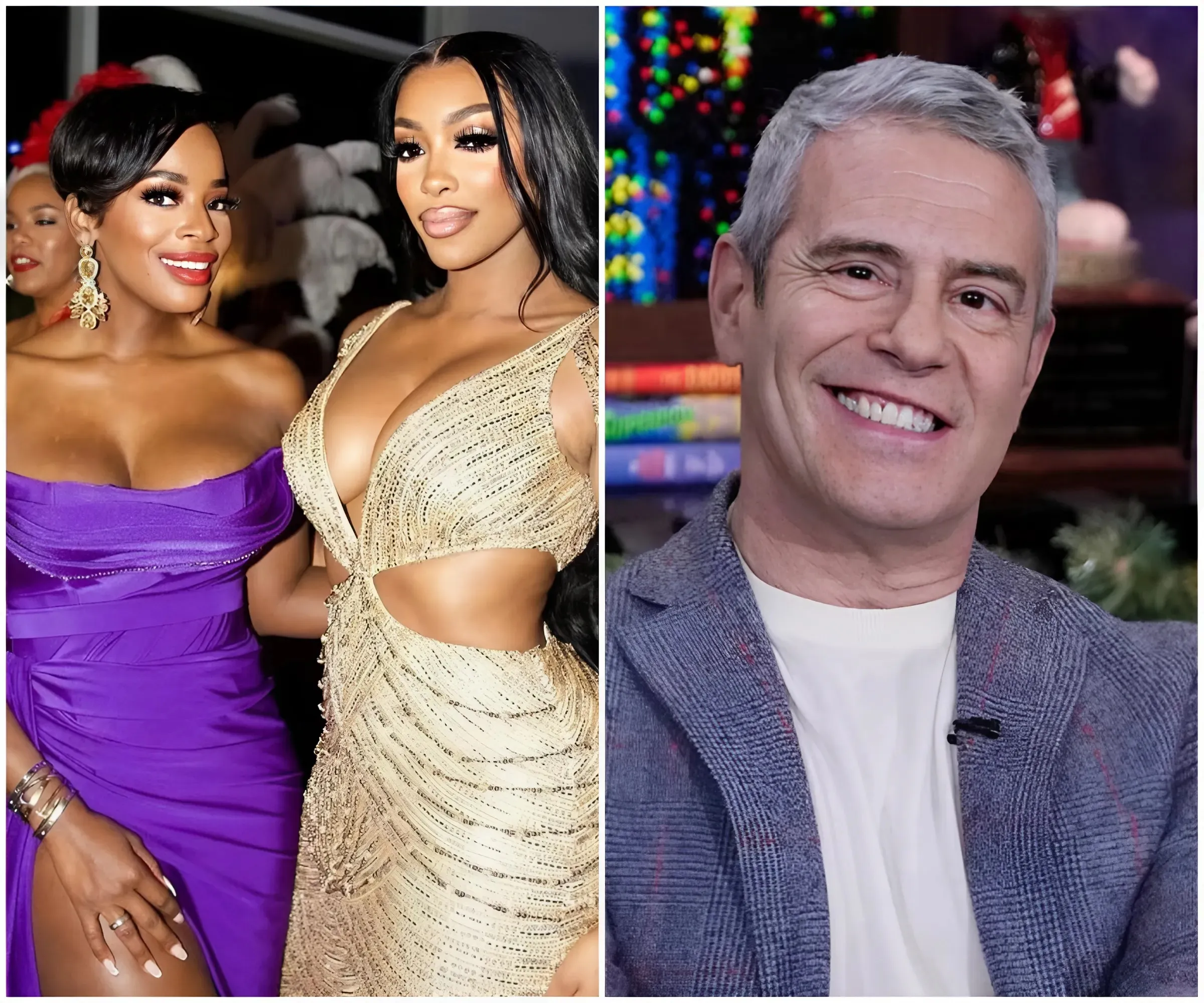 "Andy Cohen 'shocked' Porsha Williams by calling her a 'criminal' on TV, but Shamea Morton 'fired back' strongly, 'pointing her spear' at the powerful host. Is this the 'beginning' of a 'merciless' war between the stars?"