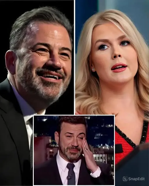 OMG! Jimmy Kimmel Crosses the Line on Live TV—Karoline Leavitt’s Fiery Comeback Leaves Him Humiliated as Audience Gasps in Shock!