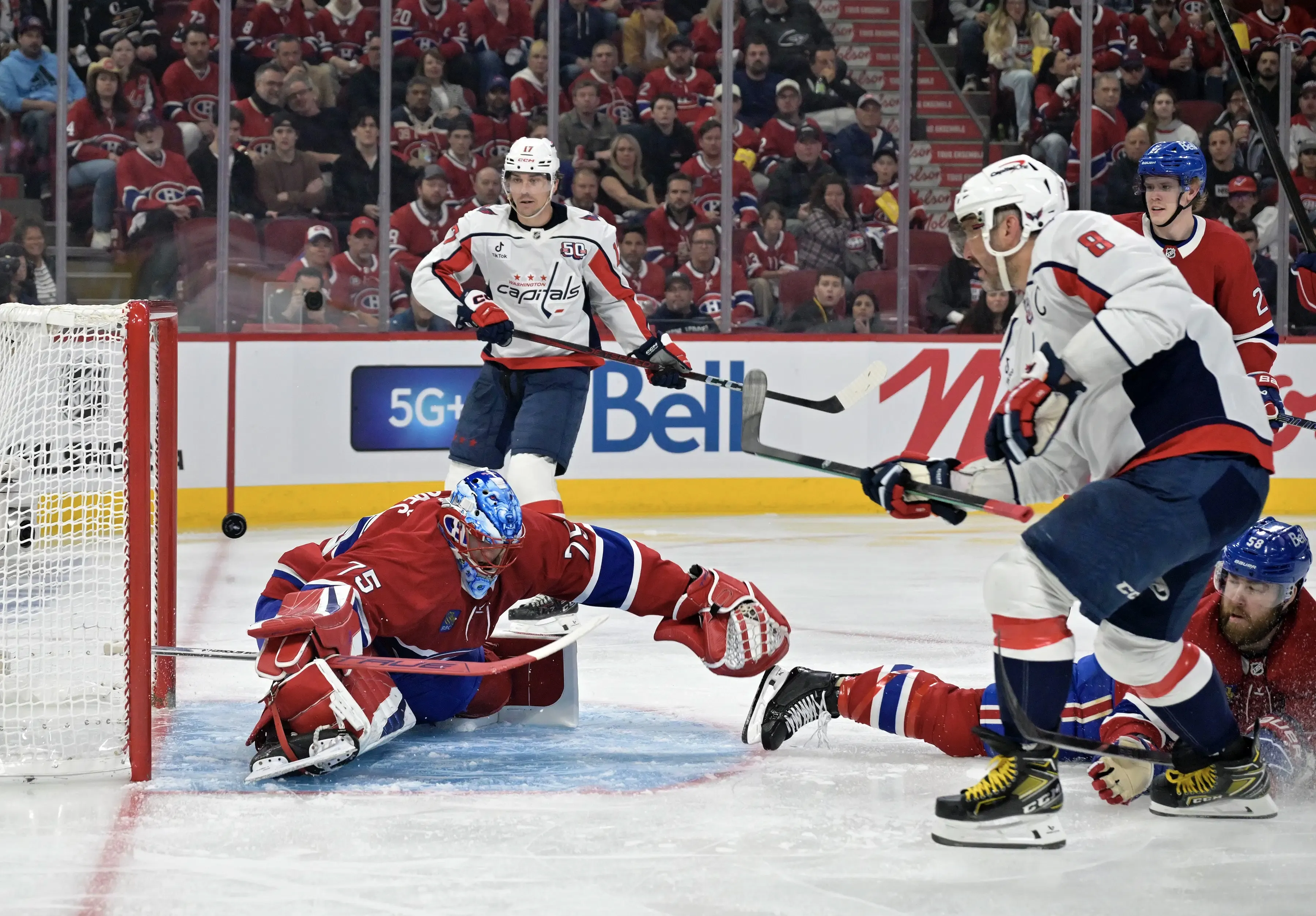 Capitals push Canadiens to the brink with comeback Game 4 win