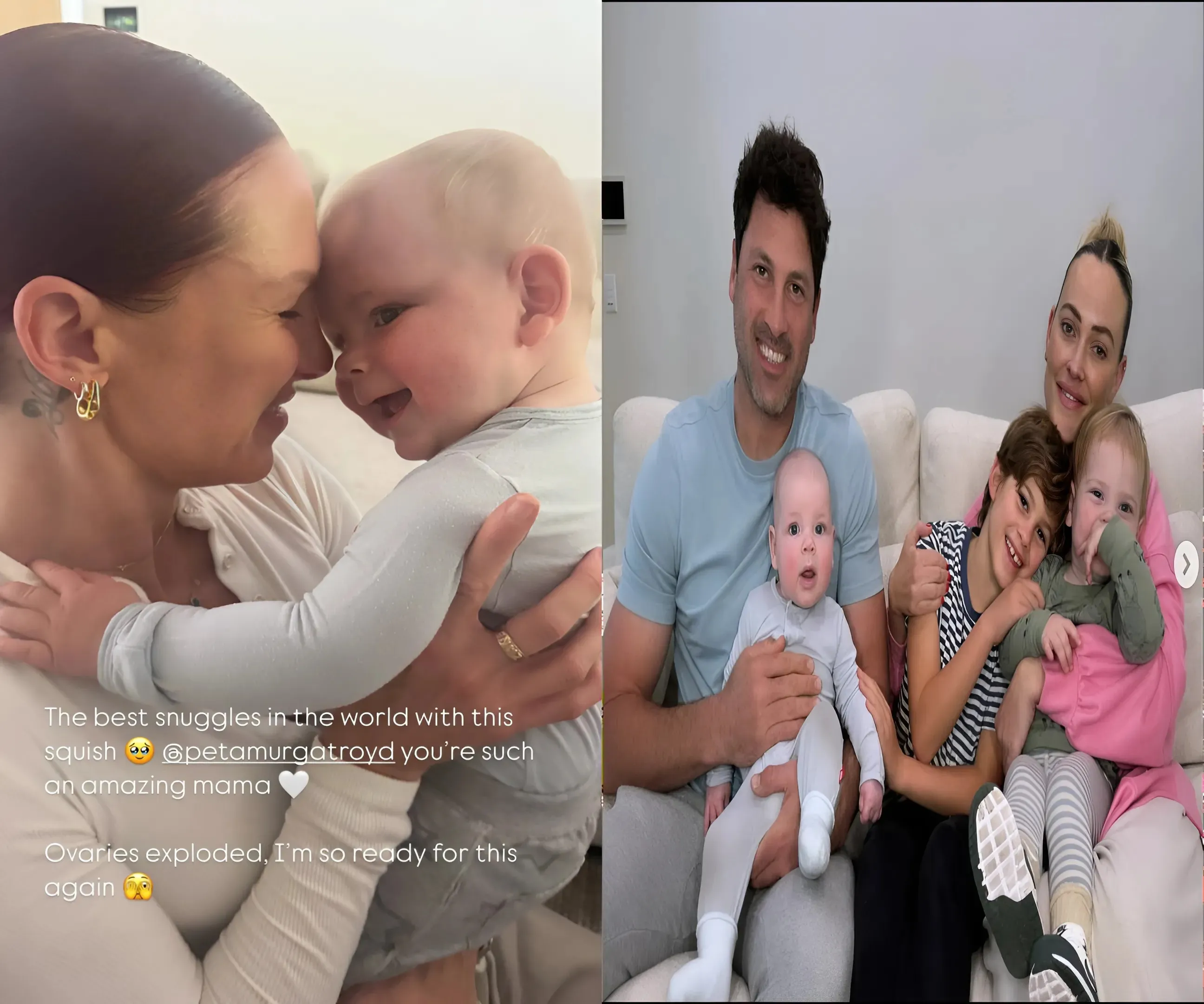 ‘DWTS’ Sharna Burgess HILARIOUSLY Reveals Her ‘Ovaries Exploded’ After Meeting Peta Murgatroyd’s Baby — Fans Can't Get Enough!