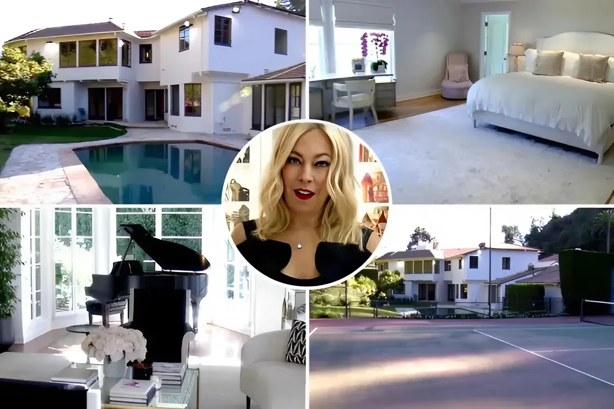 PHOTOS: See Inside Sutton Stracke’s $5.3 Million ‘Main Road’ Bel Air Home Featuring a Tennis Court and Backyard Oasis, Plus See RHOBH Star’s High-End Chef’s Kitchen