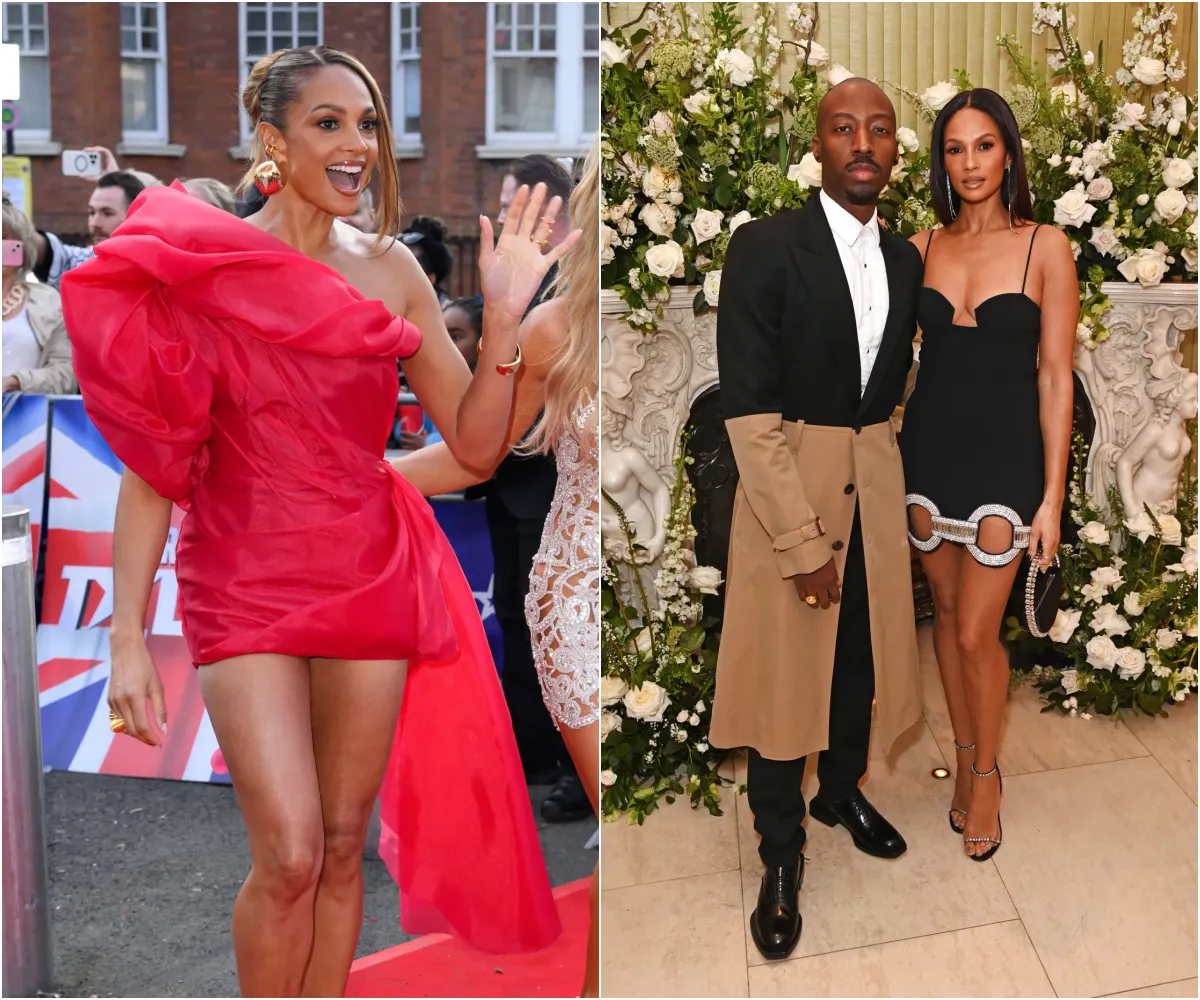 Alesha Dixon BACK with dad of her two kids as they desperately fight to save relationship after split - suong