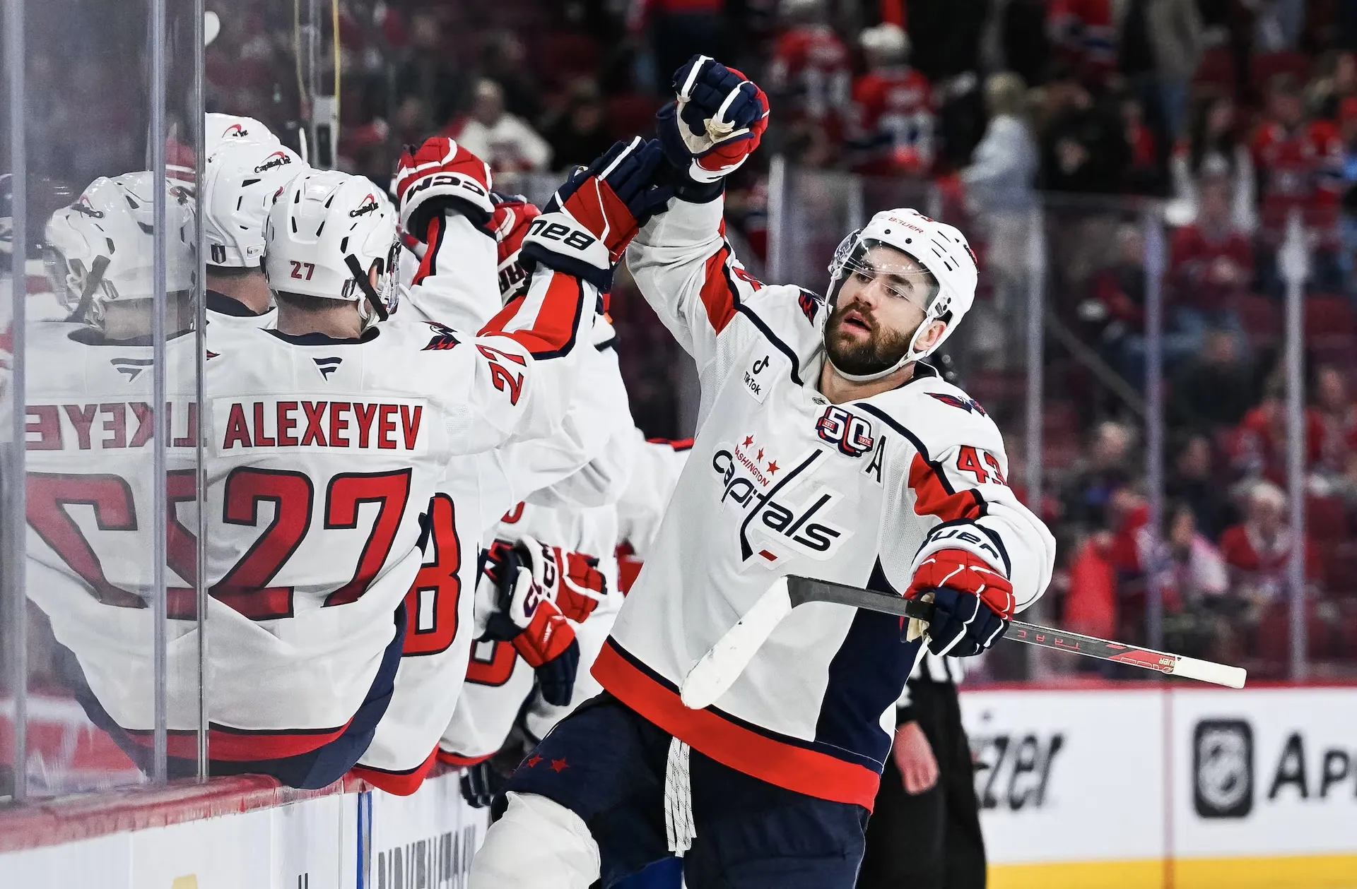Canadiens goaltender Jakub Dobes on Tom Wilson’s big hit on Alexandre Carrier: ‘I guess the rules don’t apply for everyone in this league’