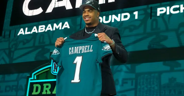 Eagles' First-Round Pick Has Multiple Injury Concerns Eagles' First-Round Pick Has Multiple Injury Concerns