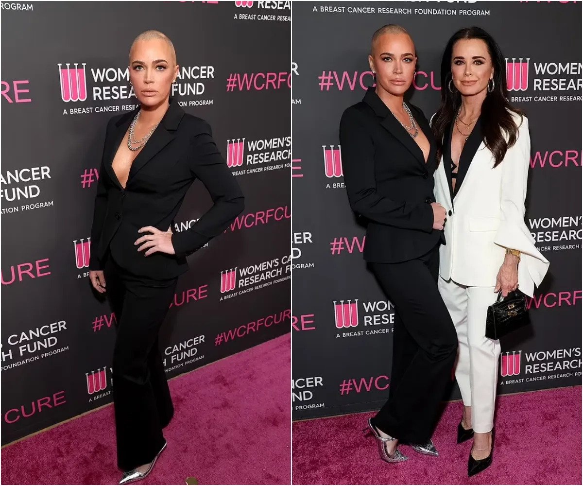 Teddi Mellencamp says life feels 'really devastating' as she claps back at critics at first red carpet since surgery - suong