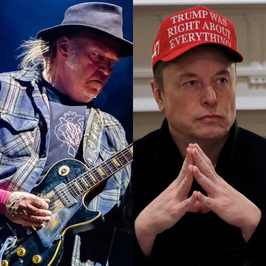 Rock Legend Neil Young Roasts Elon Musk with Song That Calls Tesla ‘F-scist Toy’