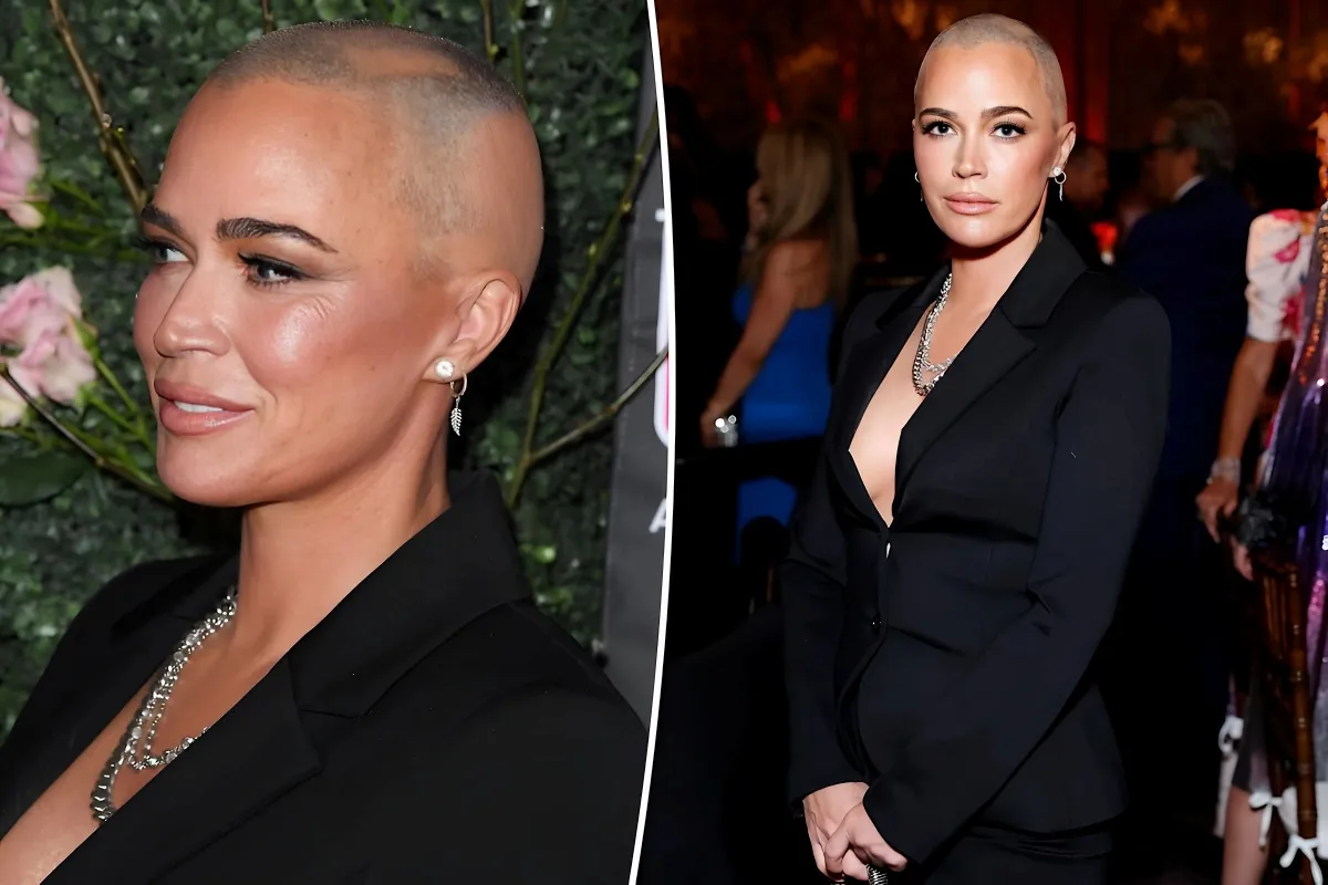 Teddi Mellencamp proudly shows off brain surgery scars on red carpet after giving ‘exciting’ update on cancer battle - lulu