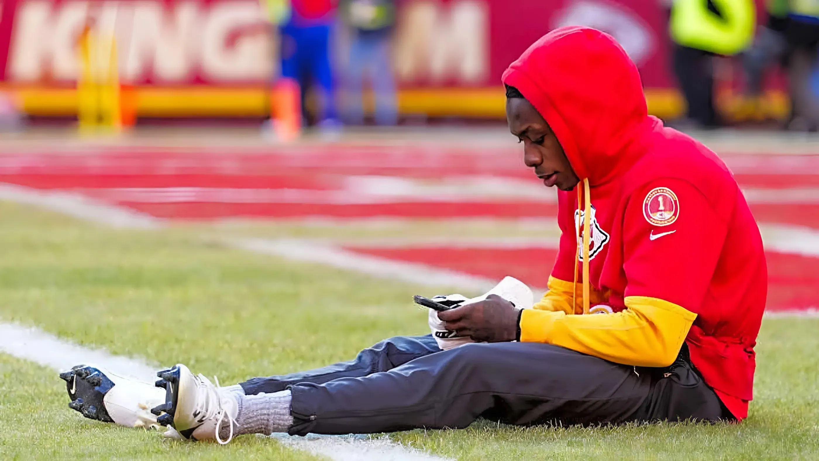 Xavier Worthy quickly became rivals with a close friend during draft
