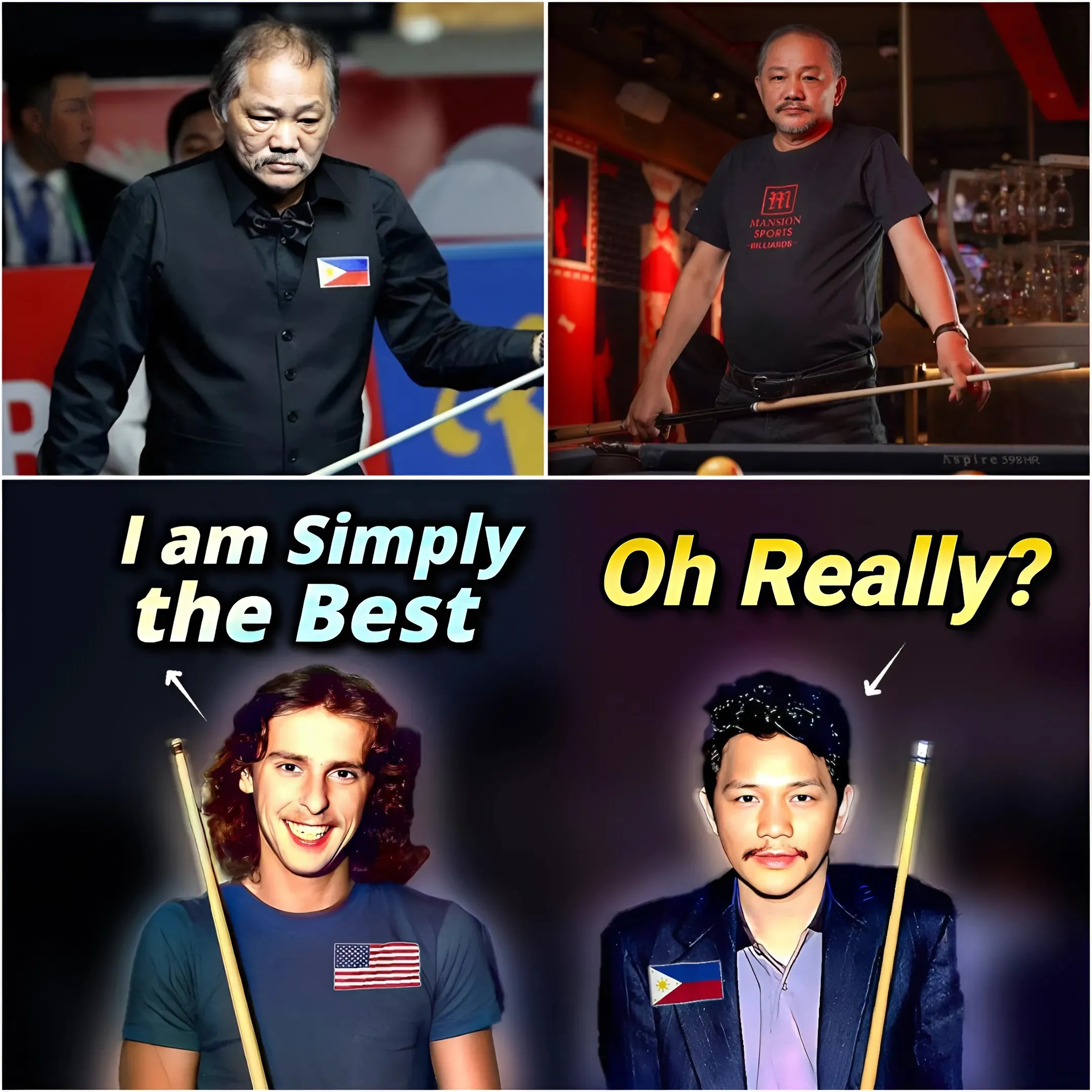 🎱💥 “Unbelievable Showdown in Japan!” – Young Efren Reyes Takes On U.S. Pool King in Intense 9-Ball Battle of Wits and Skill!