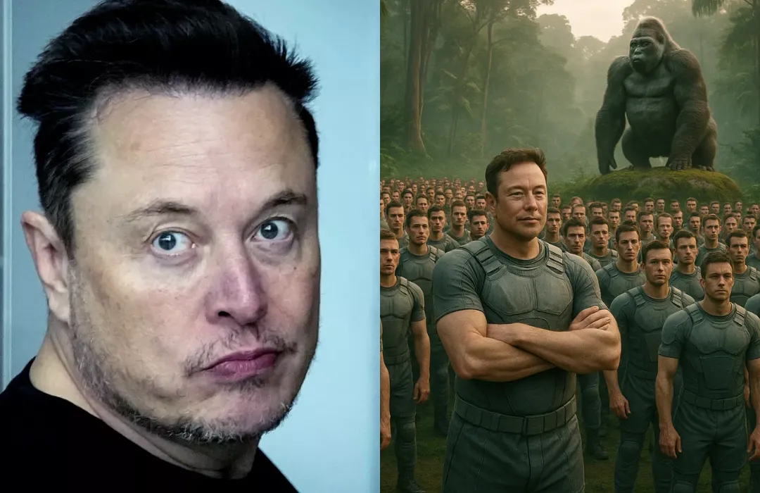 Elon Musk Causes Stir After Announcing He Will Join Mr Beast’s 100 Men vs 1 Gorilla Challenge