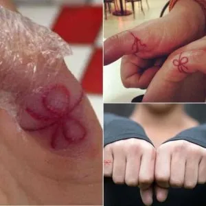 P2. If you see someone with this tattoo on their hand, you had better know what it means.