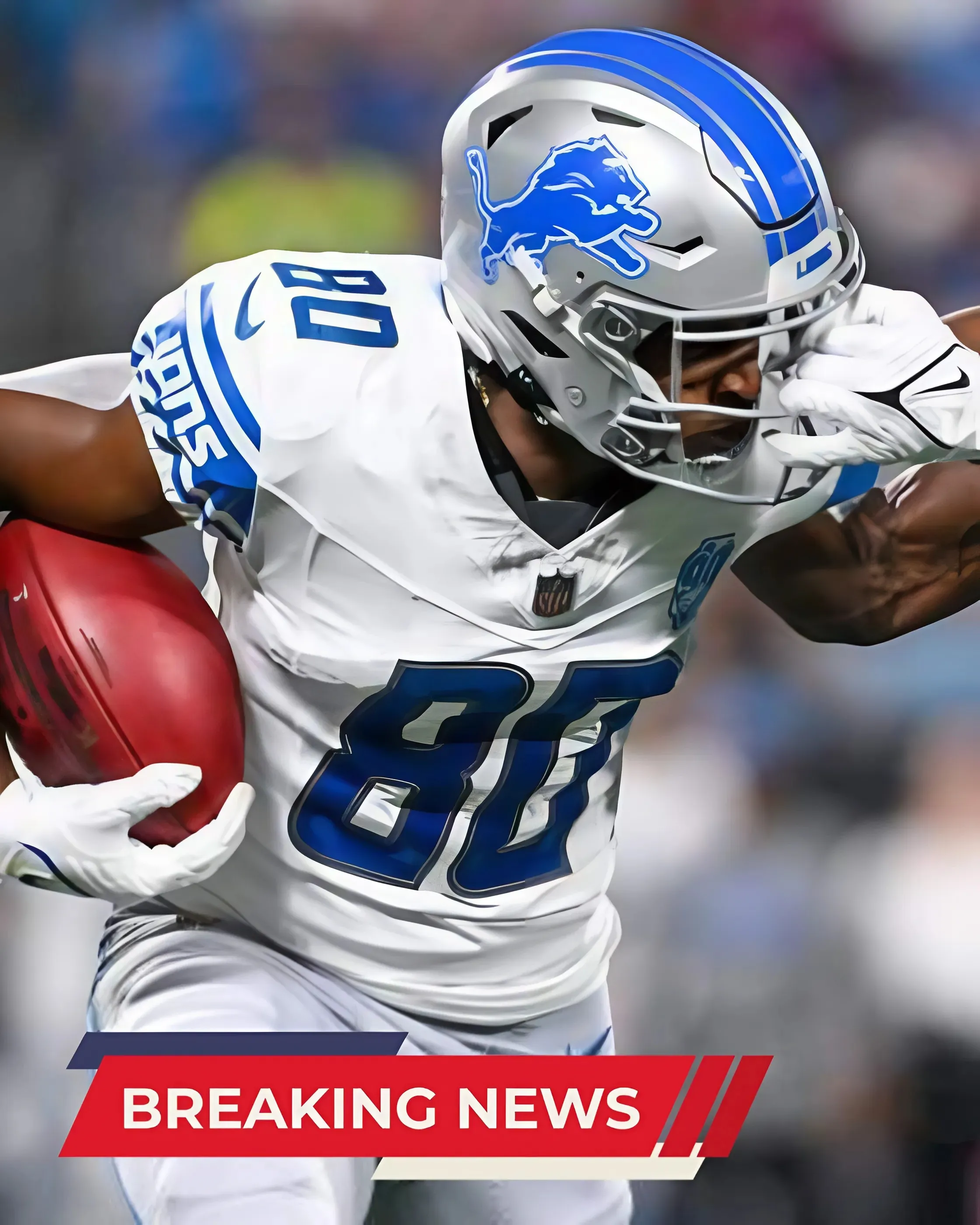 Lions Part Ways With 25-Year-Old WR Days After NFL Draft