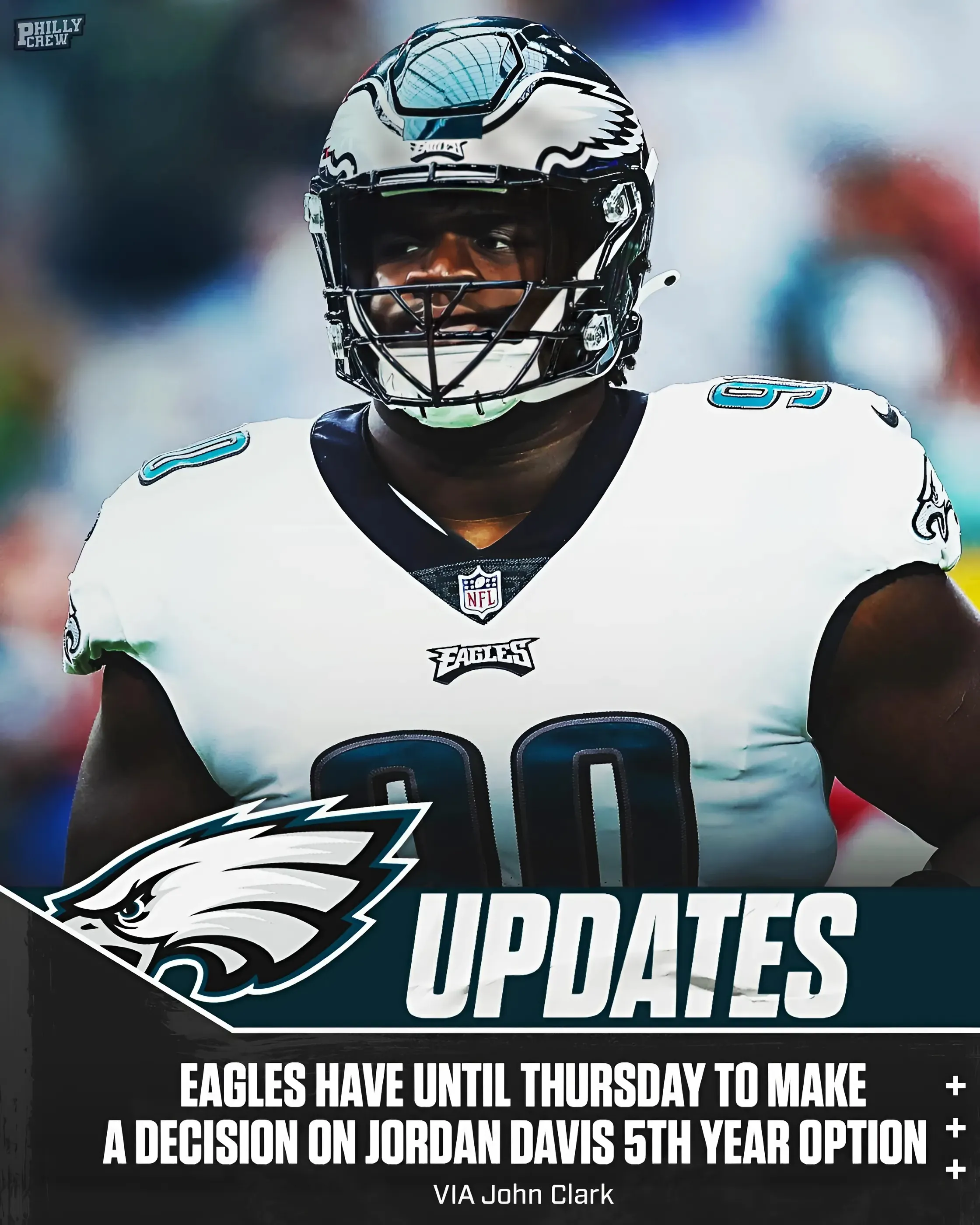 Eagles make major $12.9 million Jordan Davis contract decision