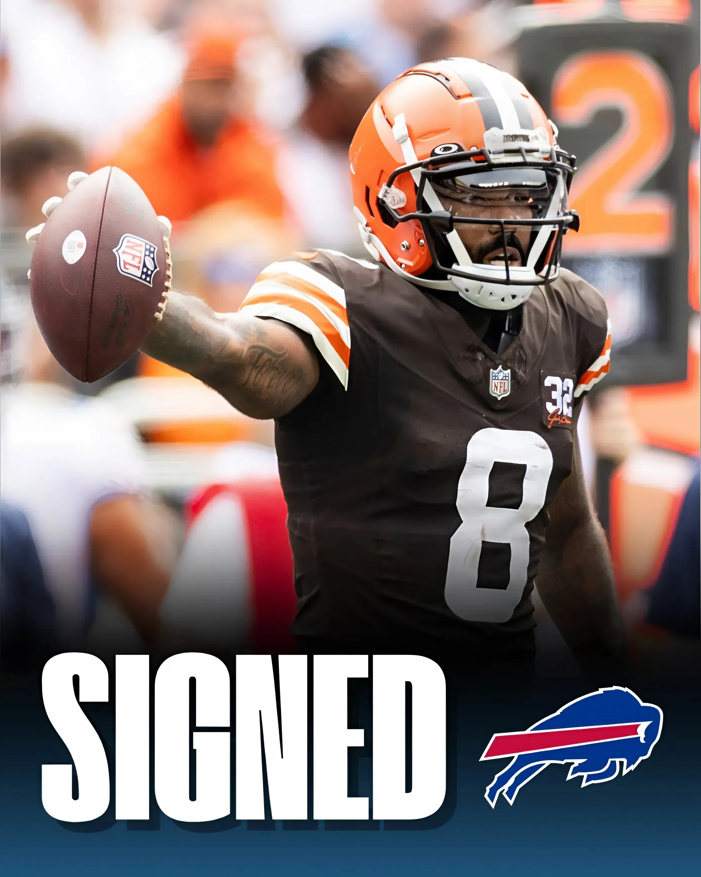 Bills sign former second-round pick WR to help Josh Allen