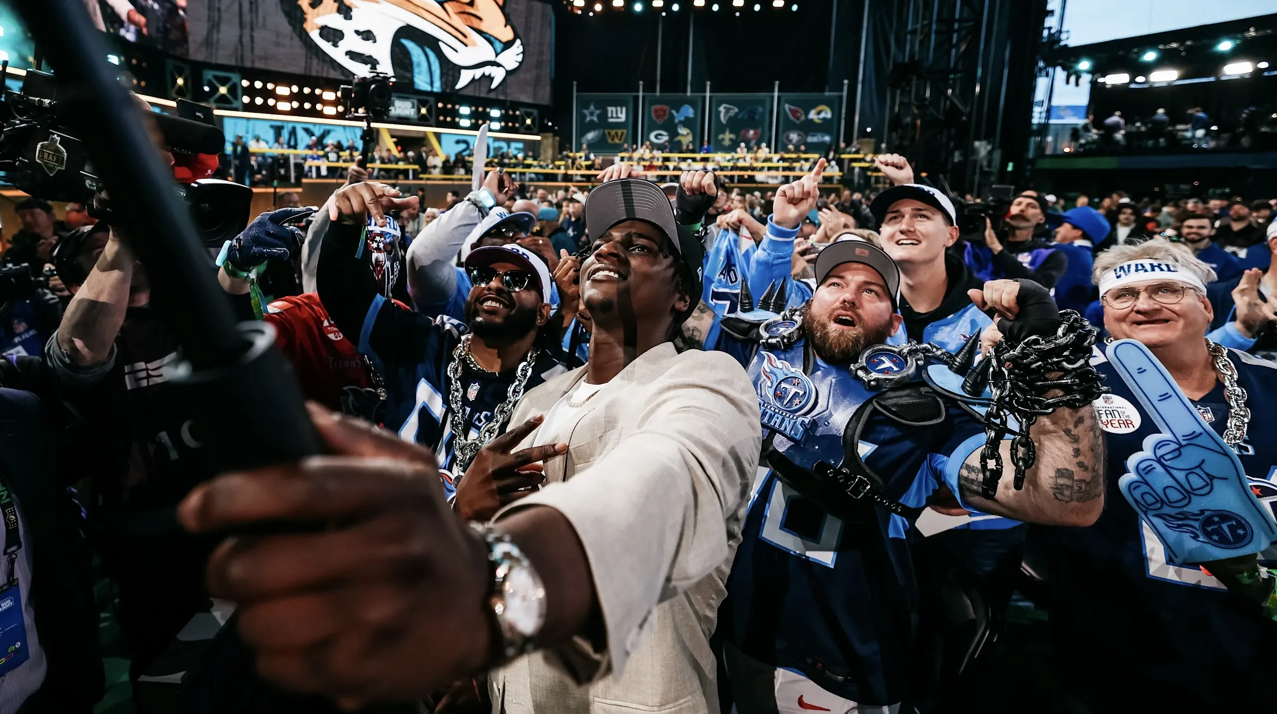 Titans’ Cam Ward is shaping up to be the most unique No. 1 pick of all time