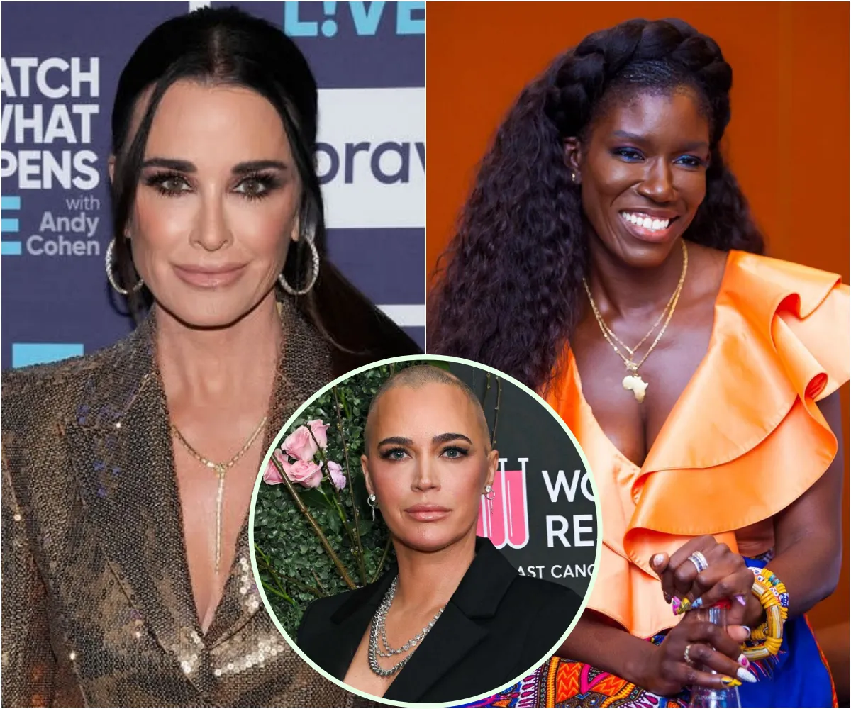Kyle Richards Shares Surprising Update With Boz Saint John & Denies Hiding Behind Teddi During Dog Drama Altercation, Plus She Talks Status With Adrienne Maloof as Alexia Reveals If She’d Join RHOBH - suong