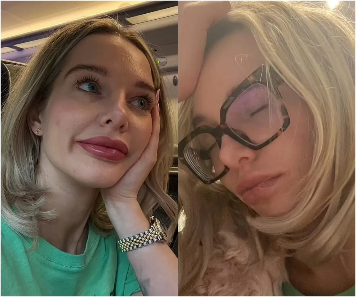 Helen Flanagan looks dejected as she holds her head in her hands during train journey - after admitting she's lost her £3.5m fortune and struggles to afford a cab - suong