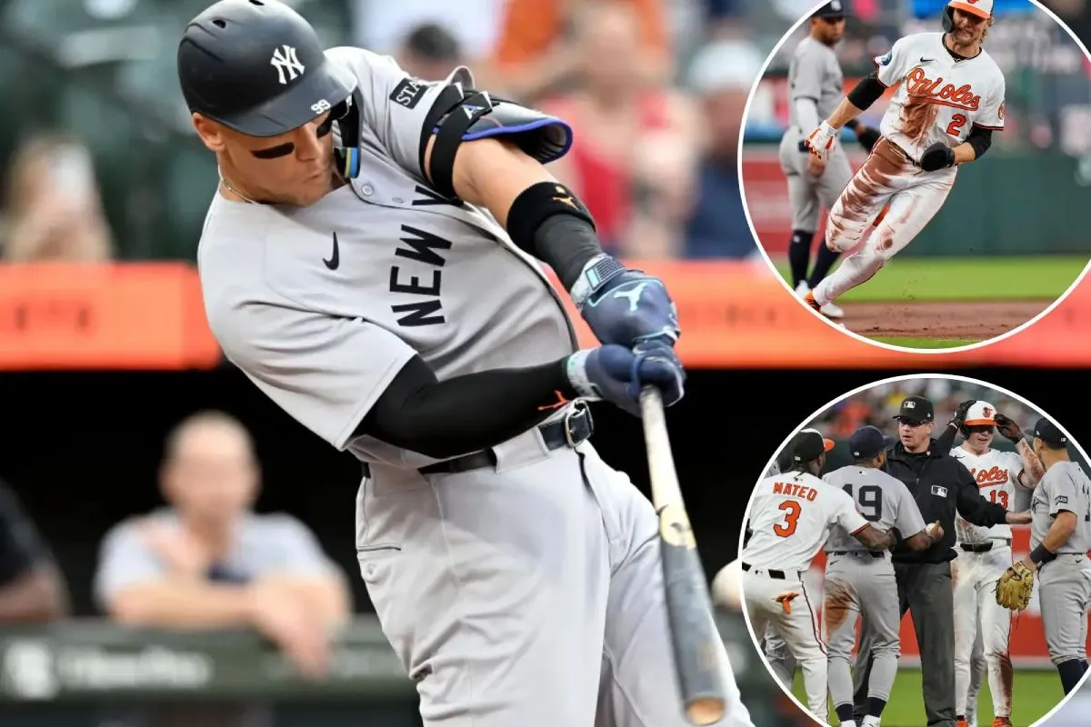 Aaron Judge’s heroics not enough as Yankees fall to Orioles