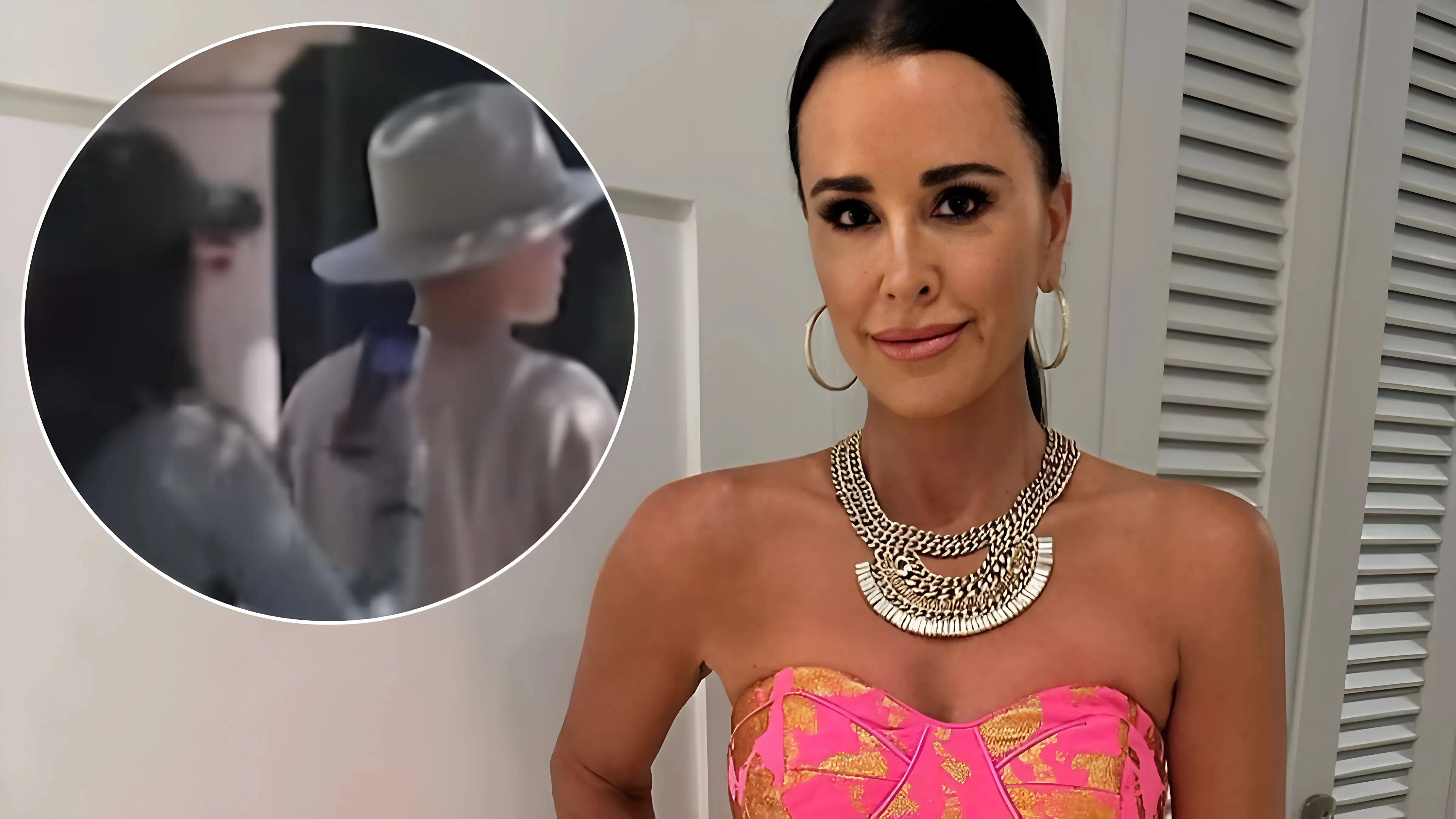 Kyle Richards Denies “Hiding Behind Teddi” During Dog Walker Altercation