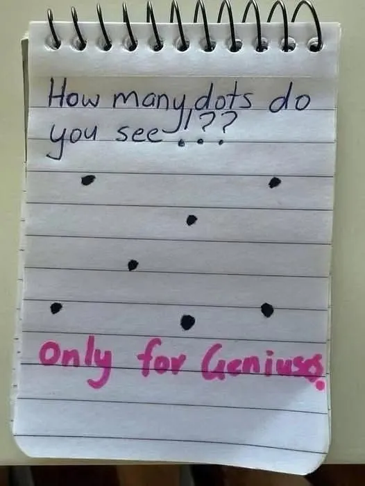 How many dots are there?