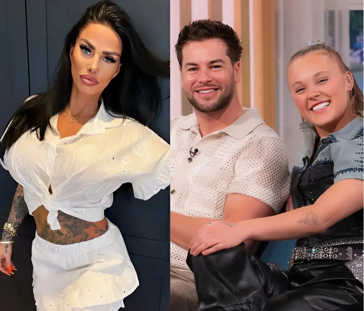 Katie Price takes swipe at Chris Hughes and JoJo Siwa – after ‘he slid into her DMs while dating Olivia Attwood’