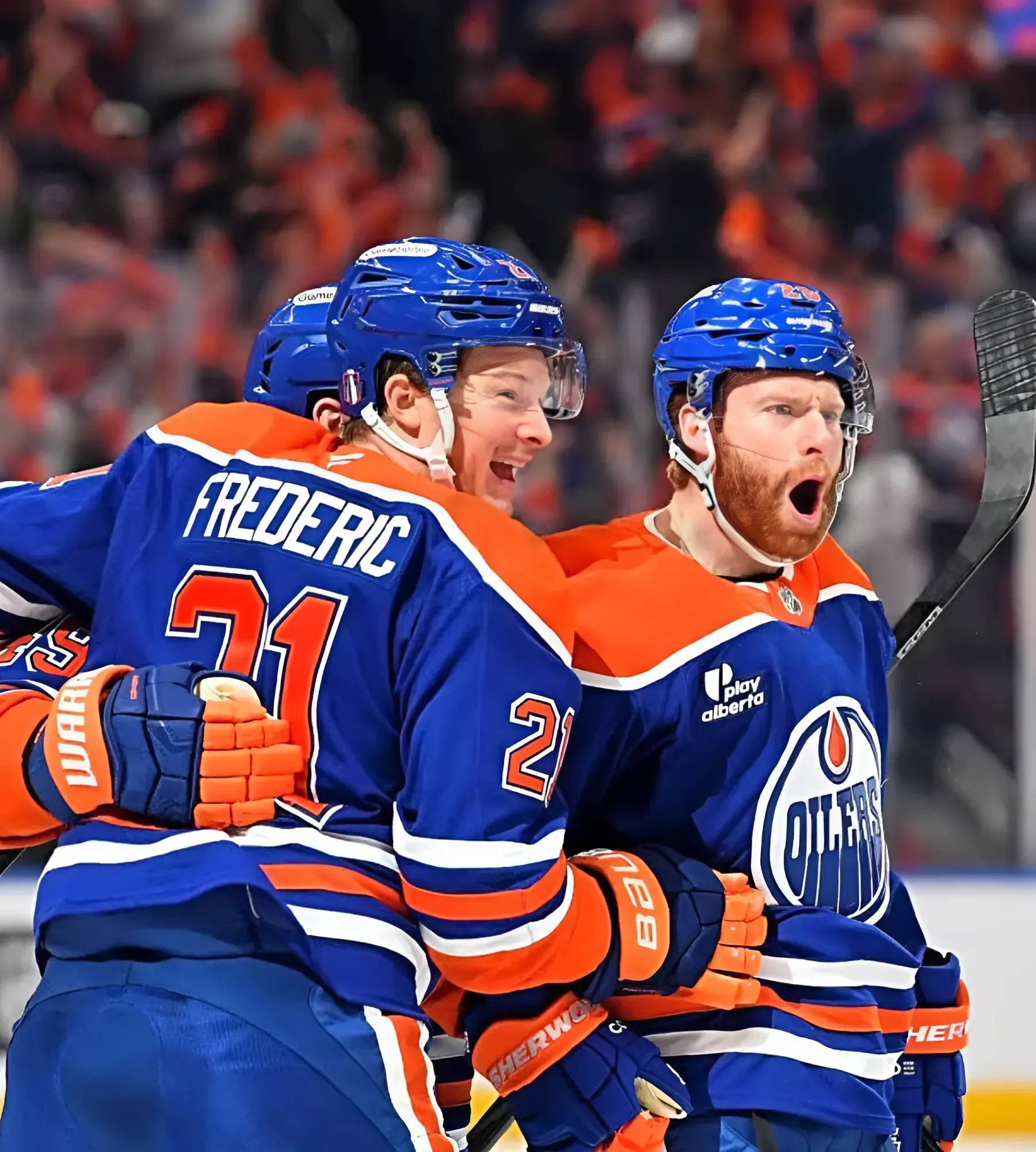 Oilers Defeat Kings 6-4 to Win 1st Round Series