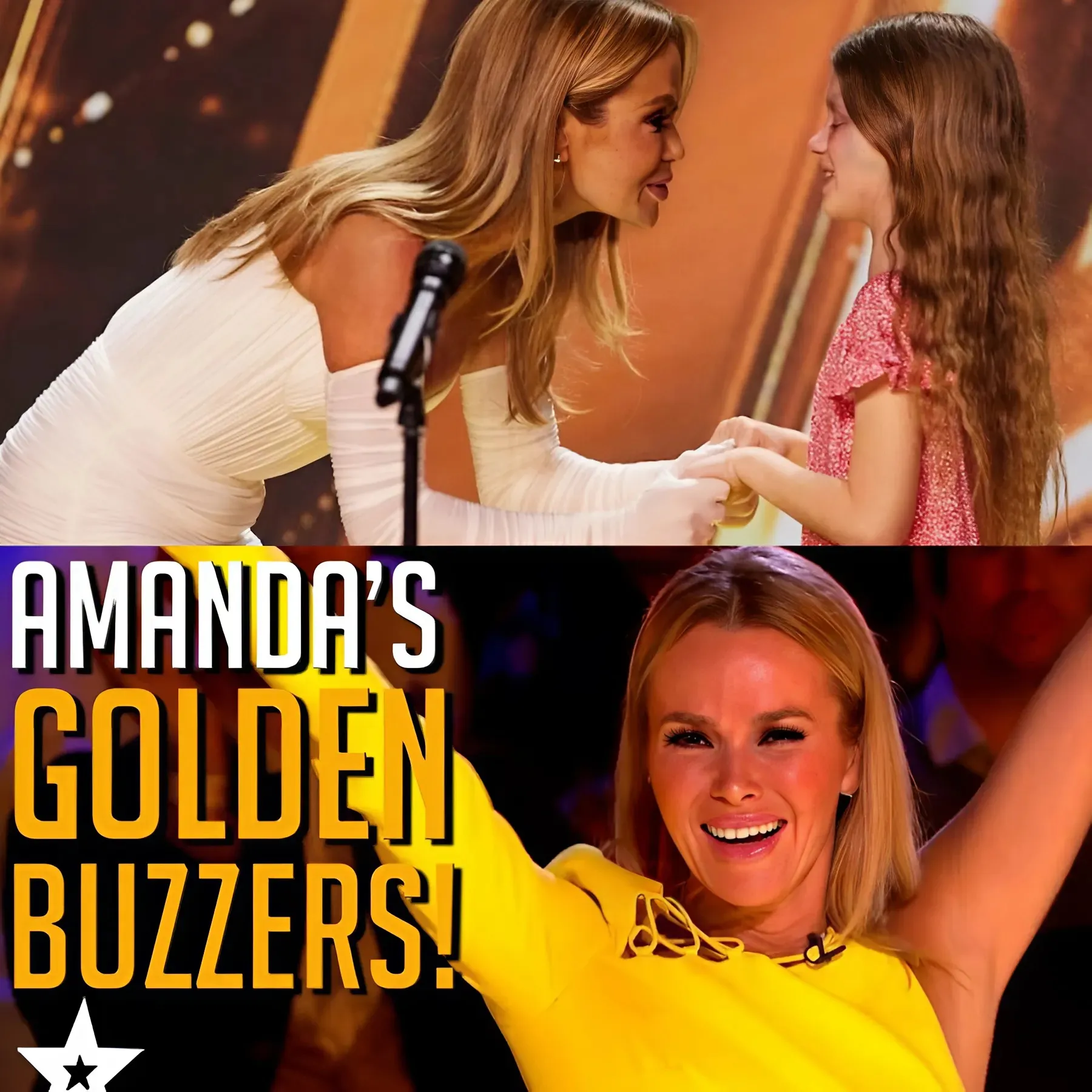 Amanda Holden SMASHES First Live Golden Buzzer on BGT 2025 Semifinals — The Crowd Went WILD!