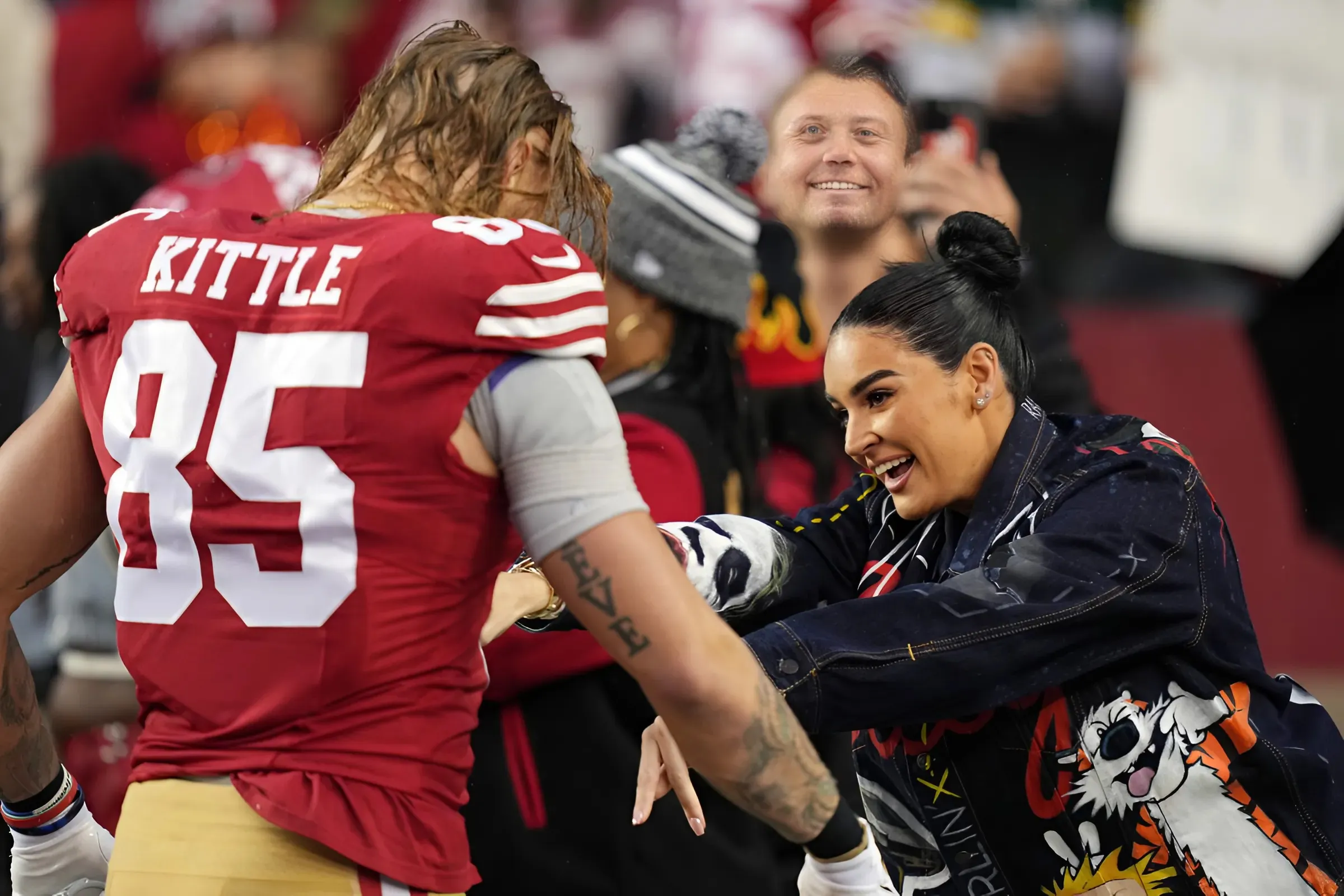 49ers George Kittle and Wife Celebrate $76.4 Million Contract Move