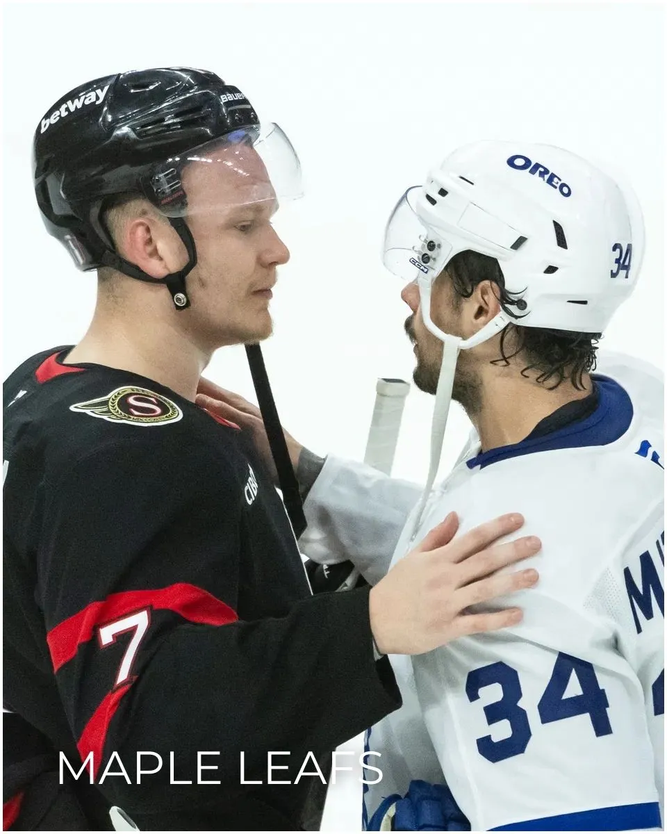 ‘Our Captain Led The Way’: Auston Matthews Ends Power-Play Drought, Sets Tone In Maple Leafs’ Series-Clinching Win Over Senators In Battle Of Ontario