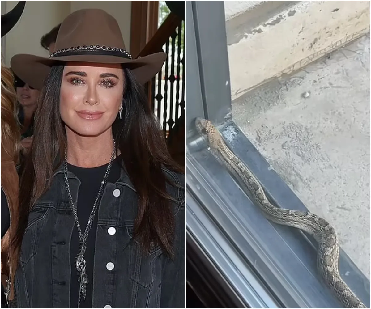 Kyle Richards calls ex Mauricio Umansky for help with snake despite moving on with lesbian gal pal - suong