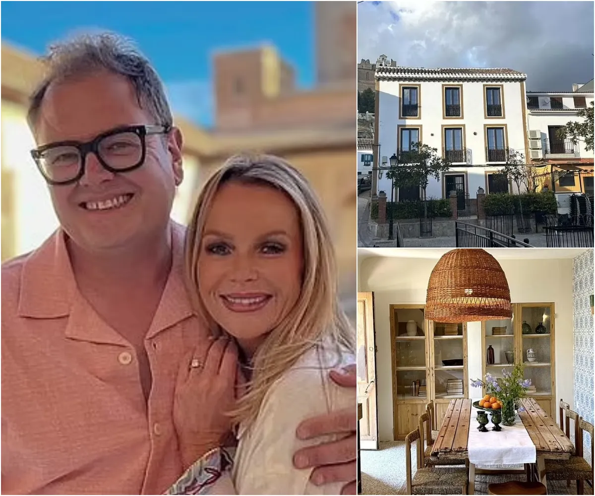 Amanda Holden and Alan Carr are set for massive profit as they nab offer on stunning Spanish villa they renovated on latest series of their BBC show - suong