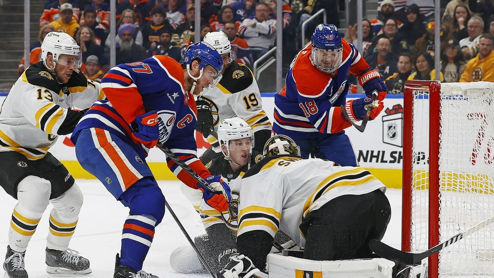 Writer Suggests Oilers Trade Key Piece to Land Bruins’ Swayman