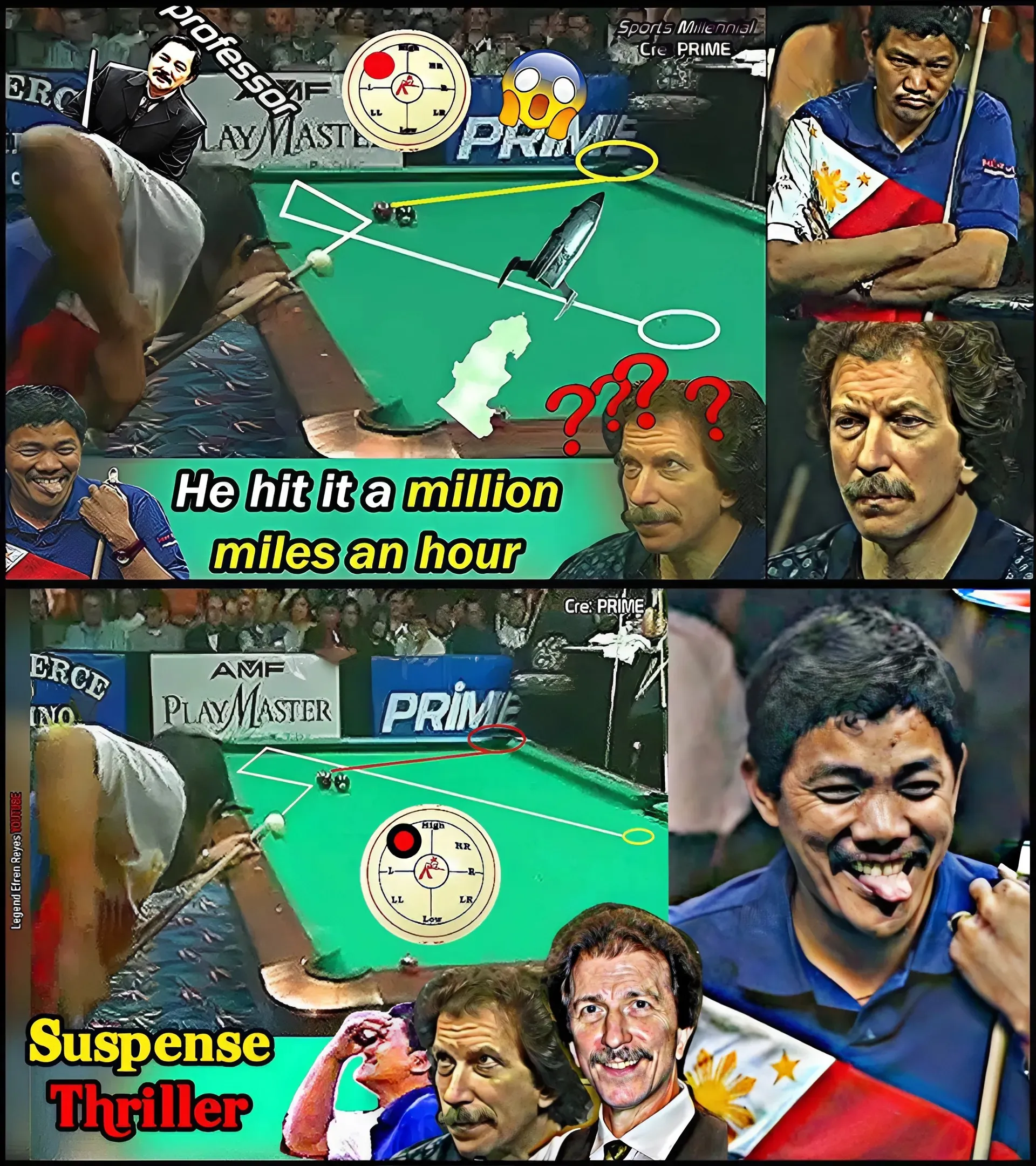 Unstoppable Pressure! Efren Reyes Shows Peak Mental Strength In Dramatic Confrontation With Jim Rempe!