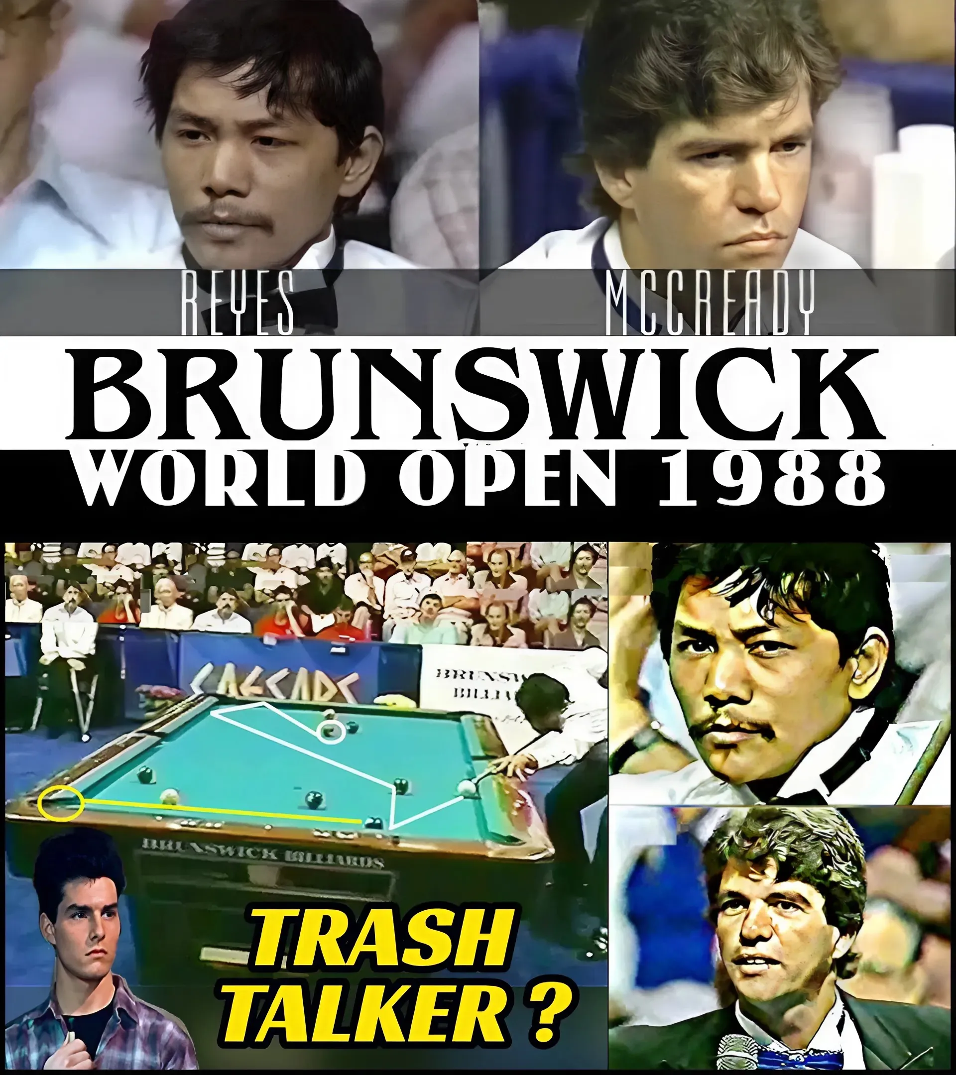 🔥 “The Fiery Battle of Minds!” – Efren Reyes Faces Fiery Warrior Keith McCready in a Fight Not for the Faint of Heart!