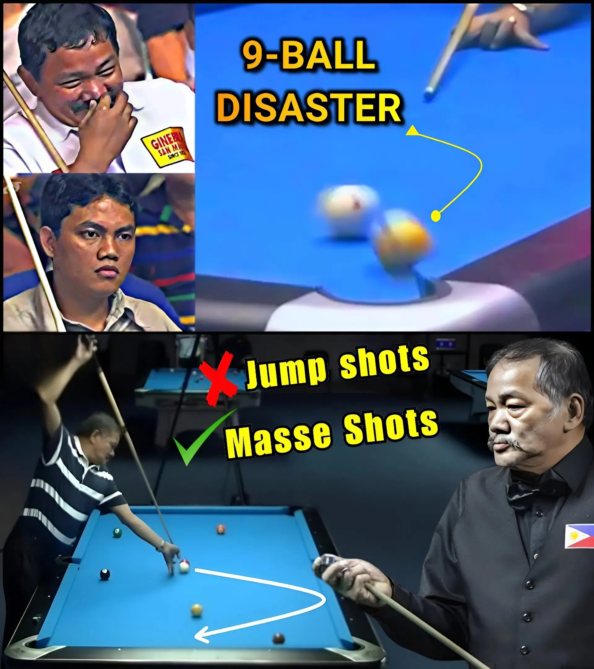 Efren Reyes Shocks With Magical Masses, Unbelievable Performance That Amazes The Whole Billiards World!
