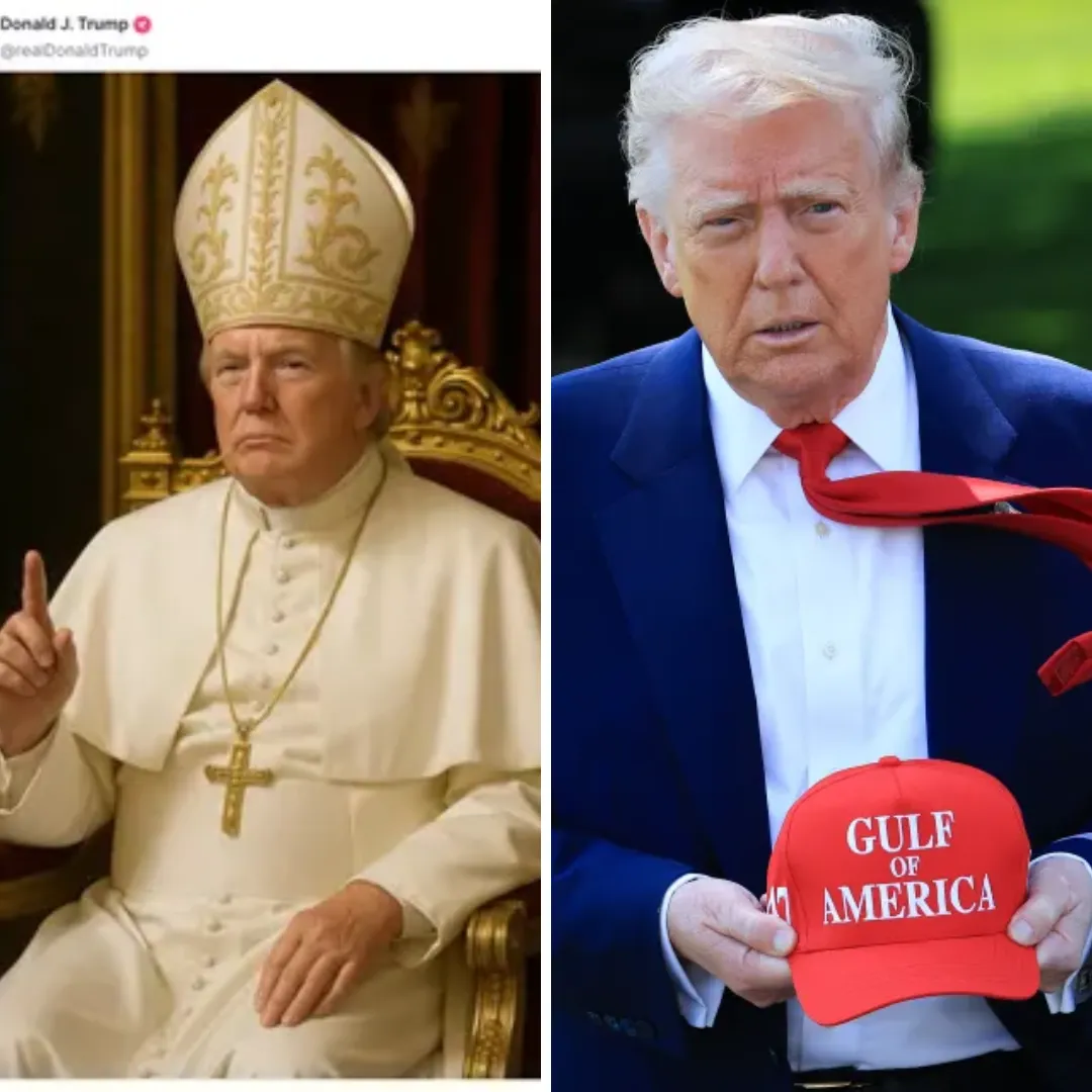 Trump Jokes On Crowning Himself Pope While World Mourns