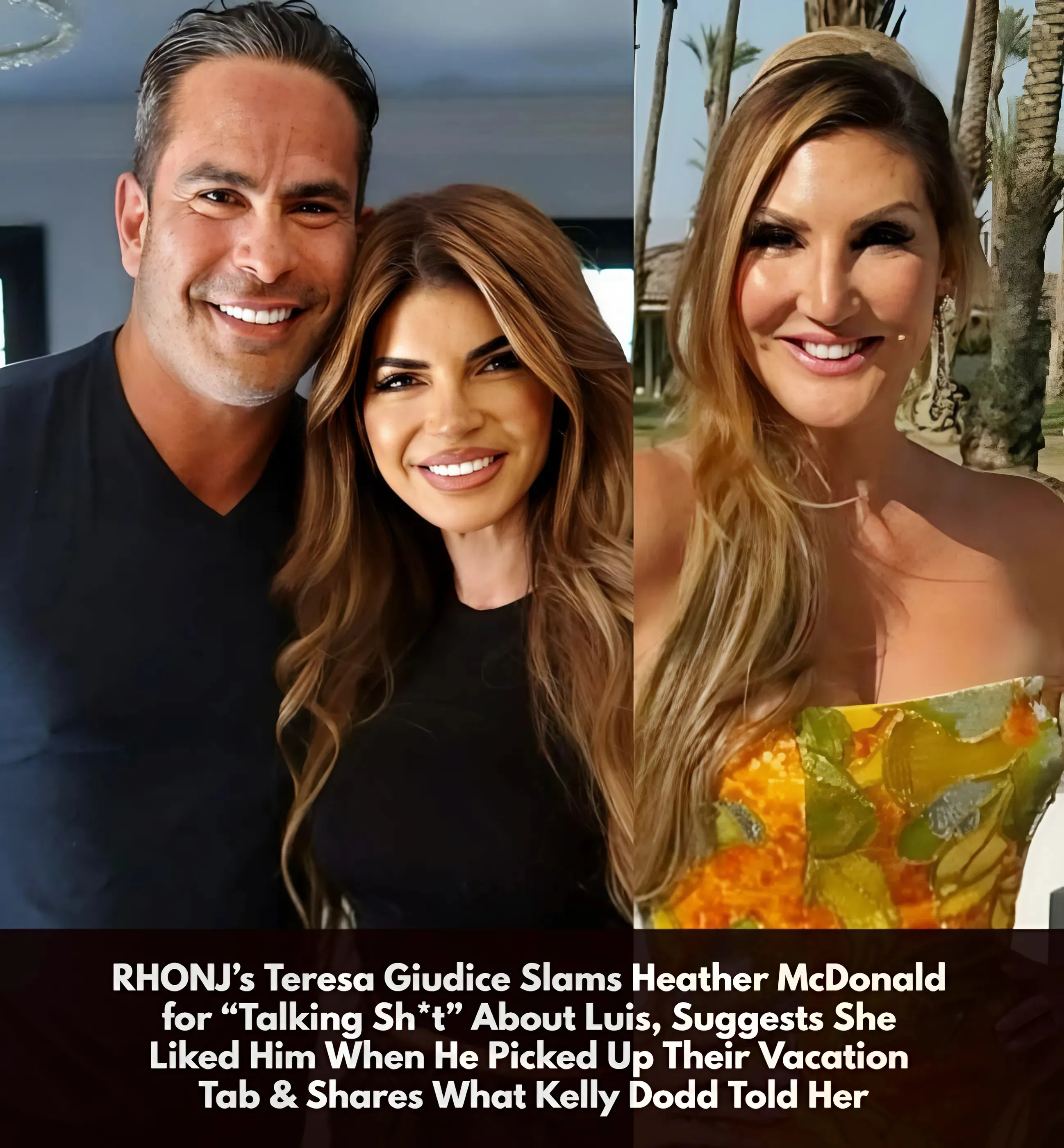 Teresa Giudice DRAGS Heather McDonald for Trashing Luis After He Paid $10K Tab! Teresa Giudice DRAGS Heather McDonald for Trashing Luis After He Paid $10K Tab!