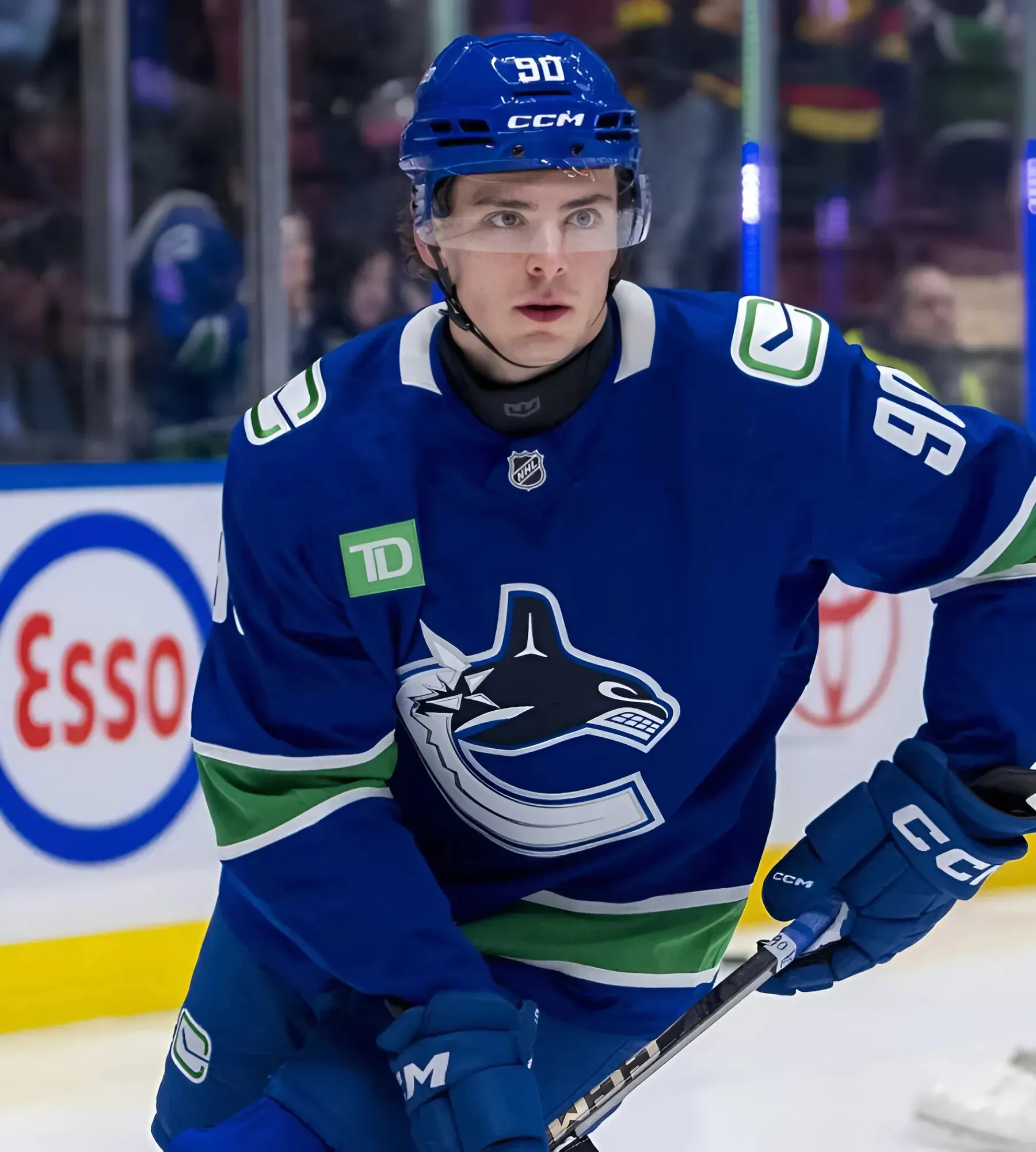 Victor Mancini talks trade chaos, Abbotsford playoff push, and learning from Quinn Hughes Victor Mancini talks trade chaos, Abbotsford playoff push, and learning from Quinn Hughes