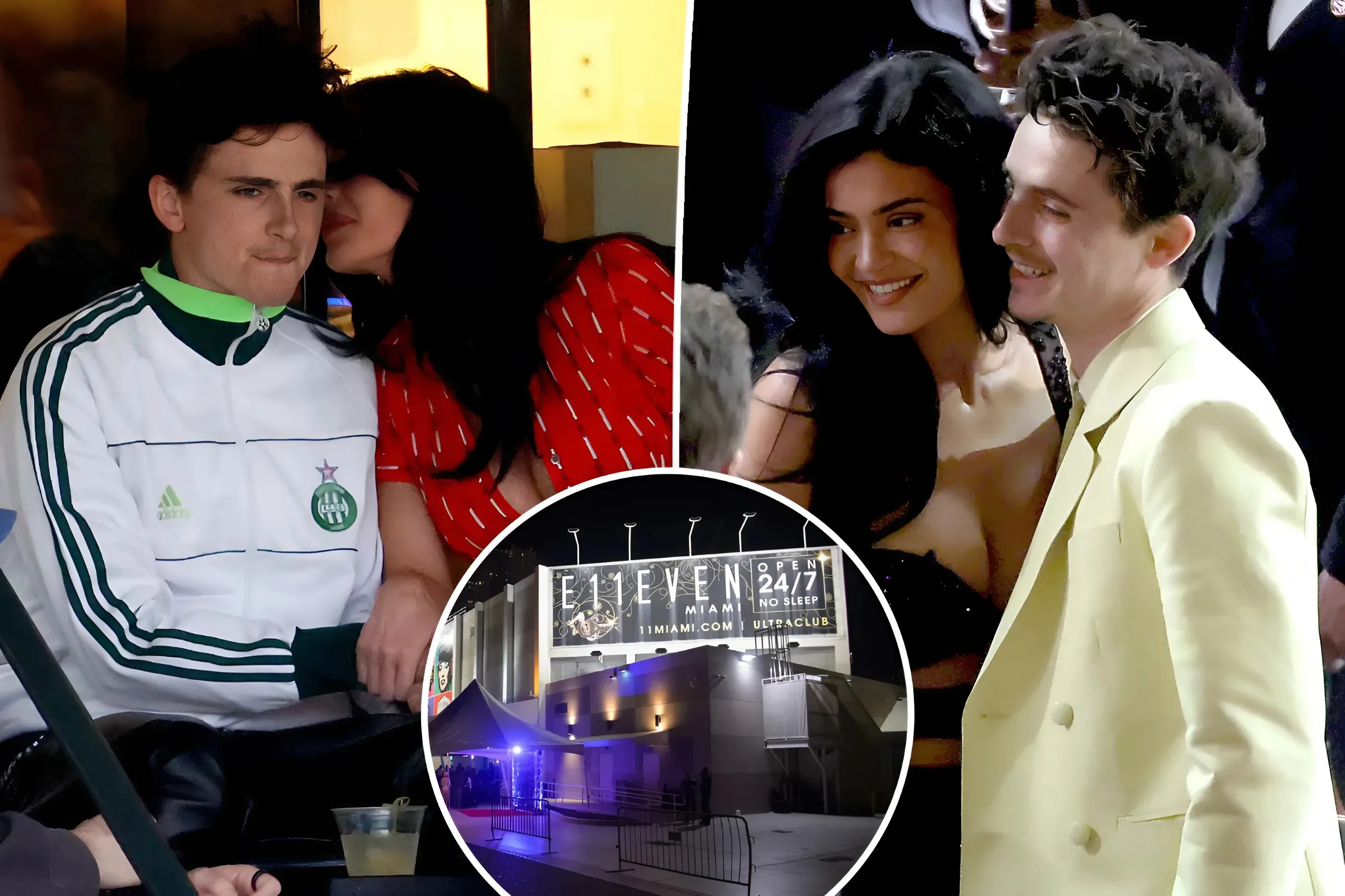 Kylie Jenner and Timothée Chalamet pack on PDA, party ‘well into the morning’ at Miami mega-club: sources