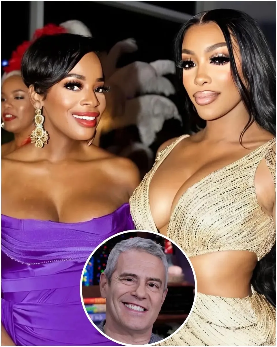 "Andy Cohen 'shocked' Porsha Williams by calling her a 'criminal' on TV, but Shamea Morton 'fired back' strongly, 'pointing her spear' at the powerful host. Is this the 'beginning' of a 'merciless' war between the stars?"
