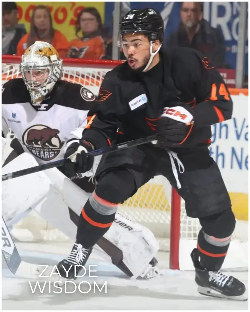 Zayde Wisdom scores twice shorthanded in Phantoms Game 2 win over Bears